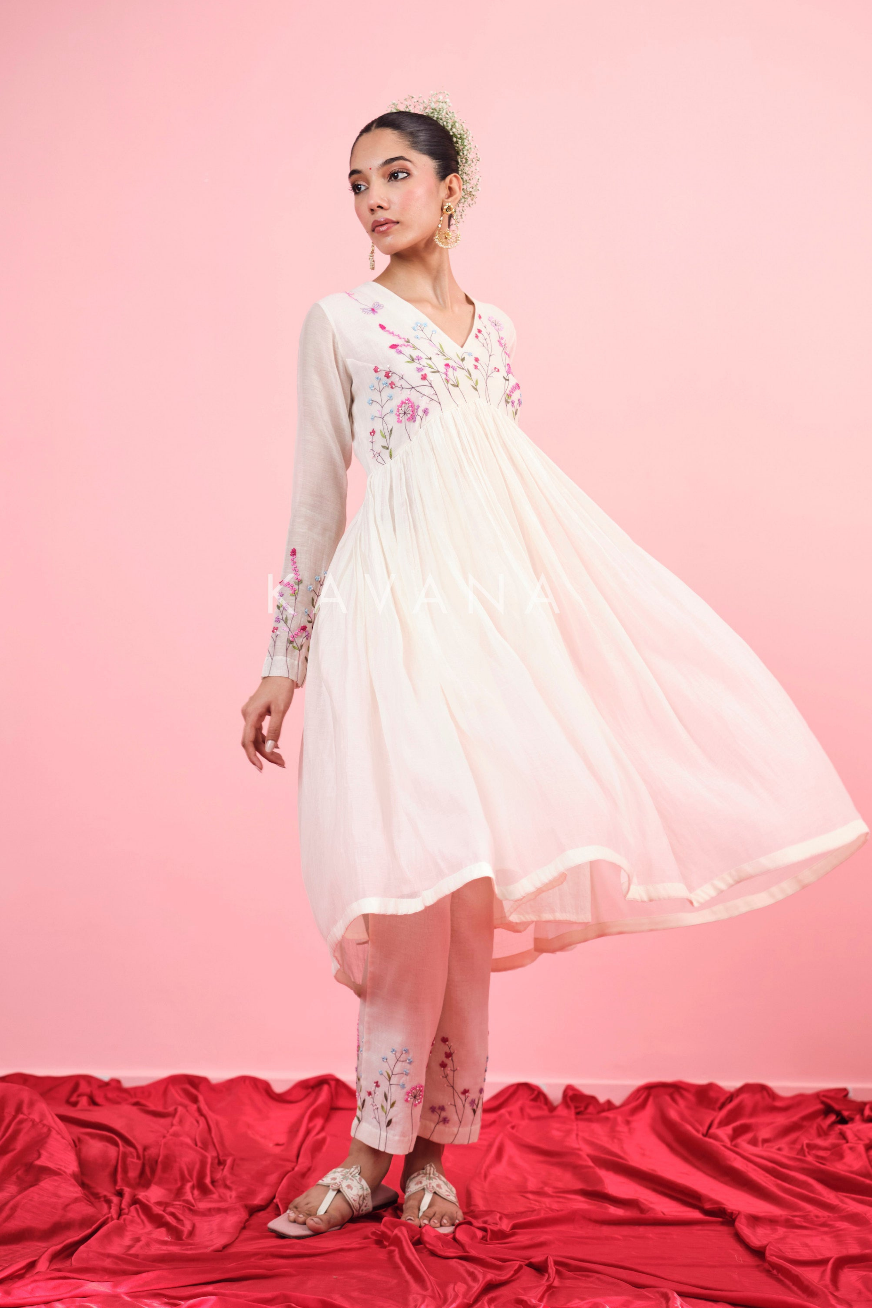 Chitra Chanderi Kurta Set