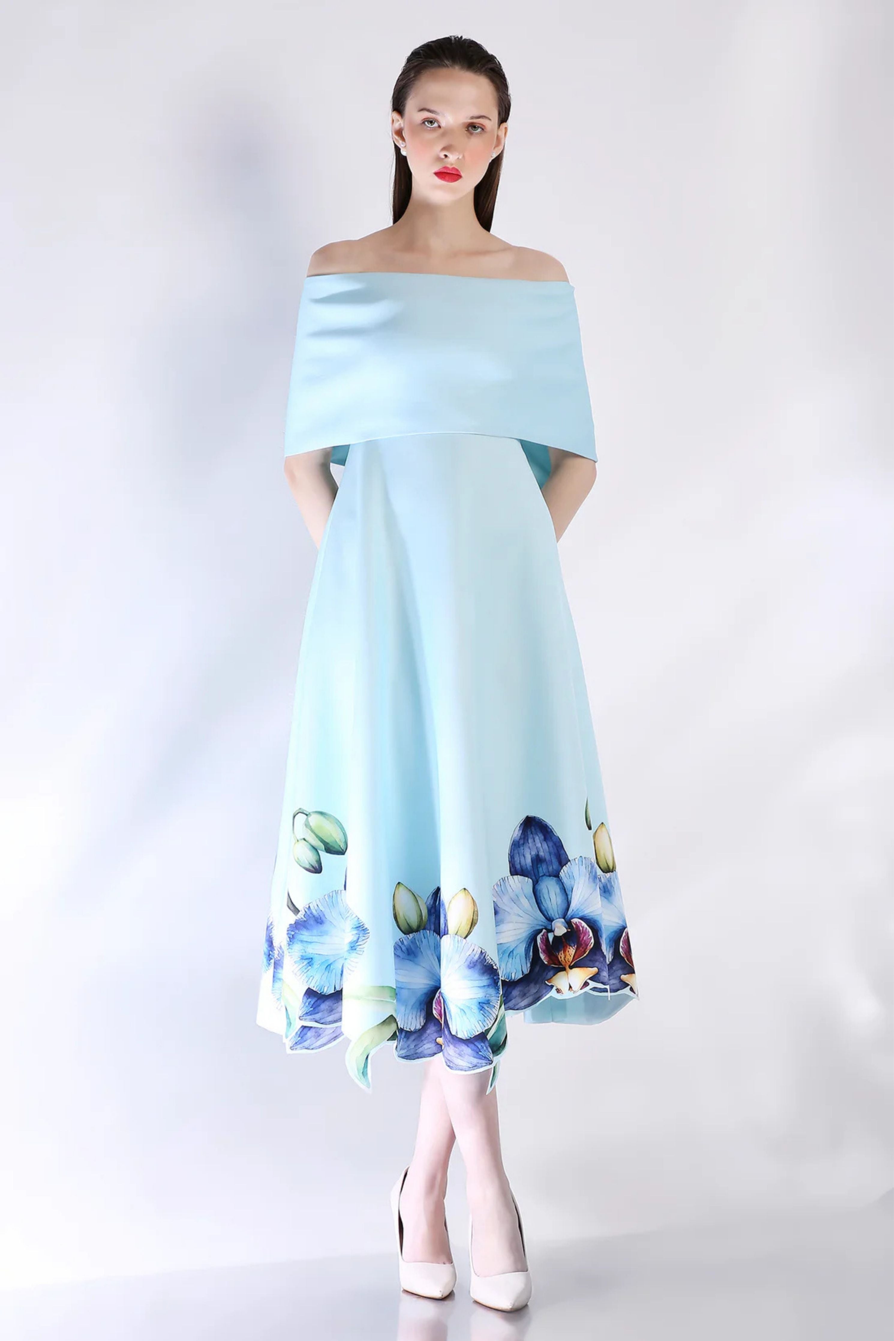 Classic Wrap Oriana Dress
