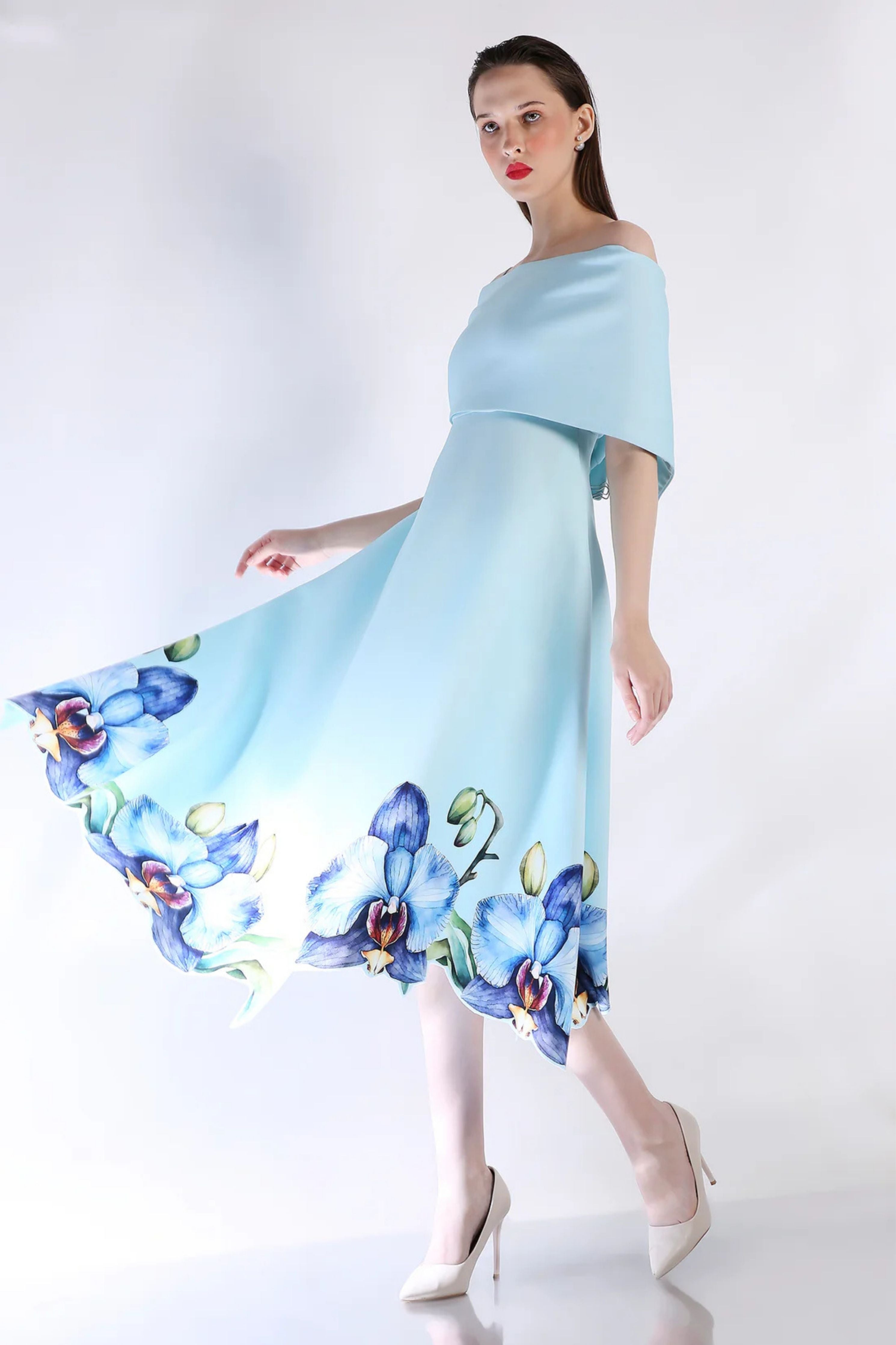 Classic Wrap Oriana Dress