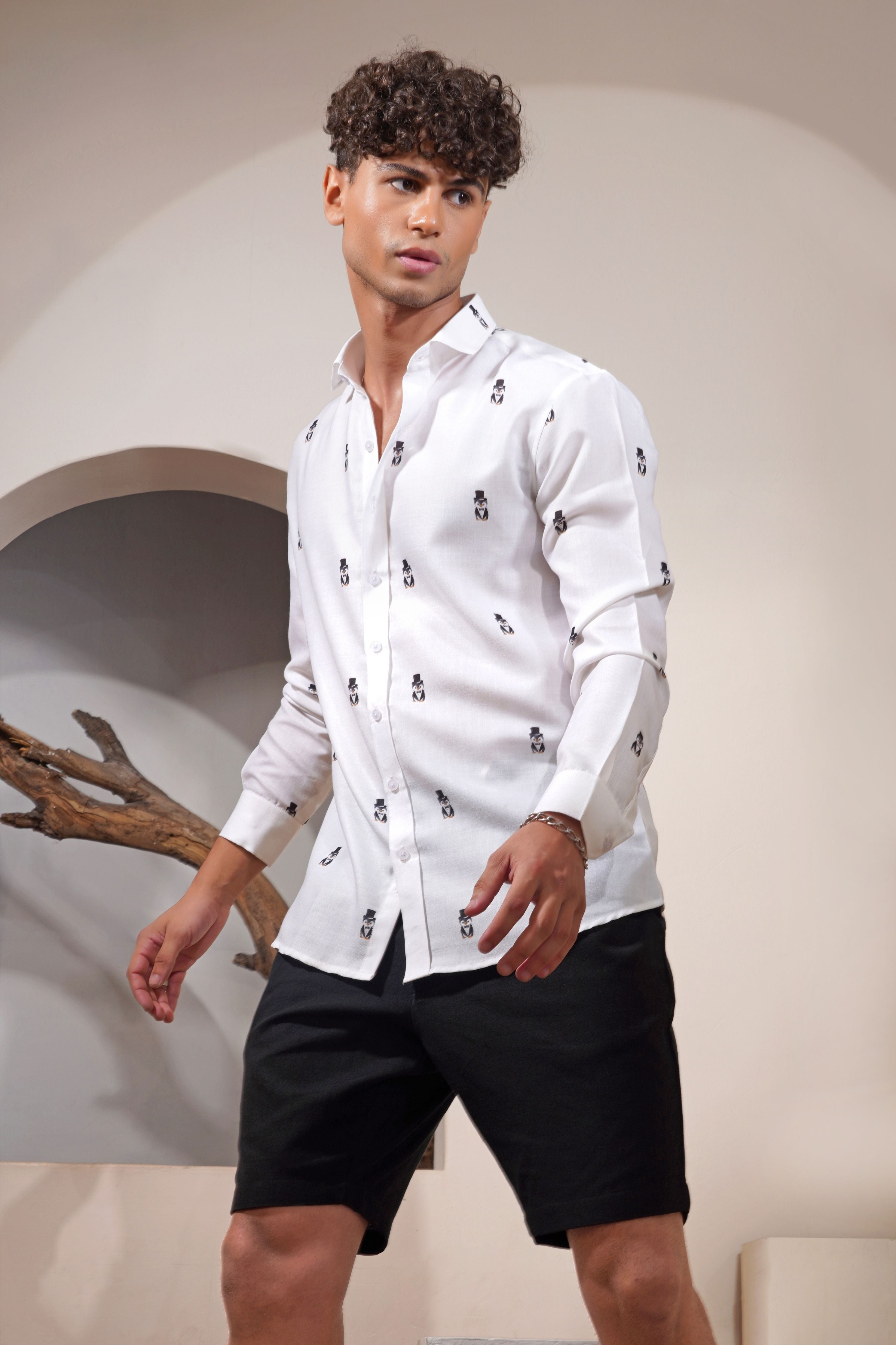 Cookie Dough Linen Shirt
