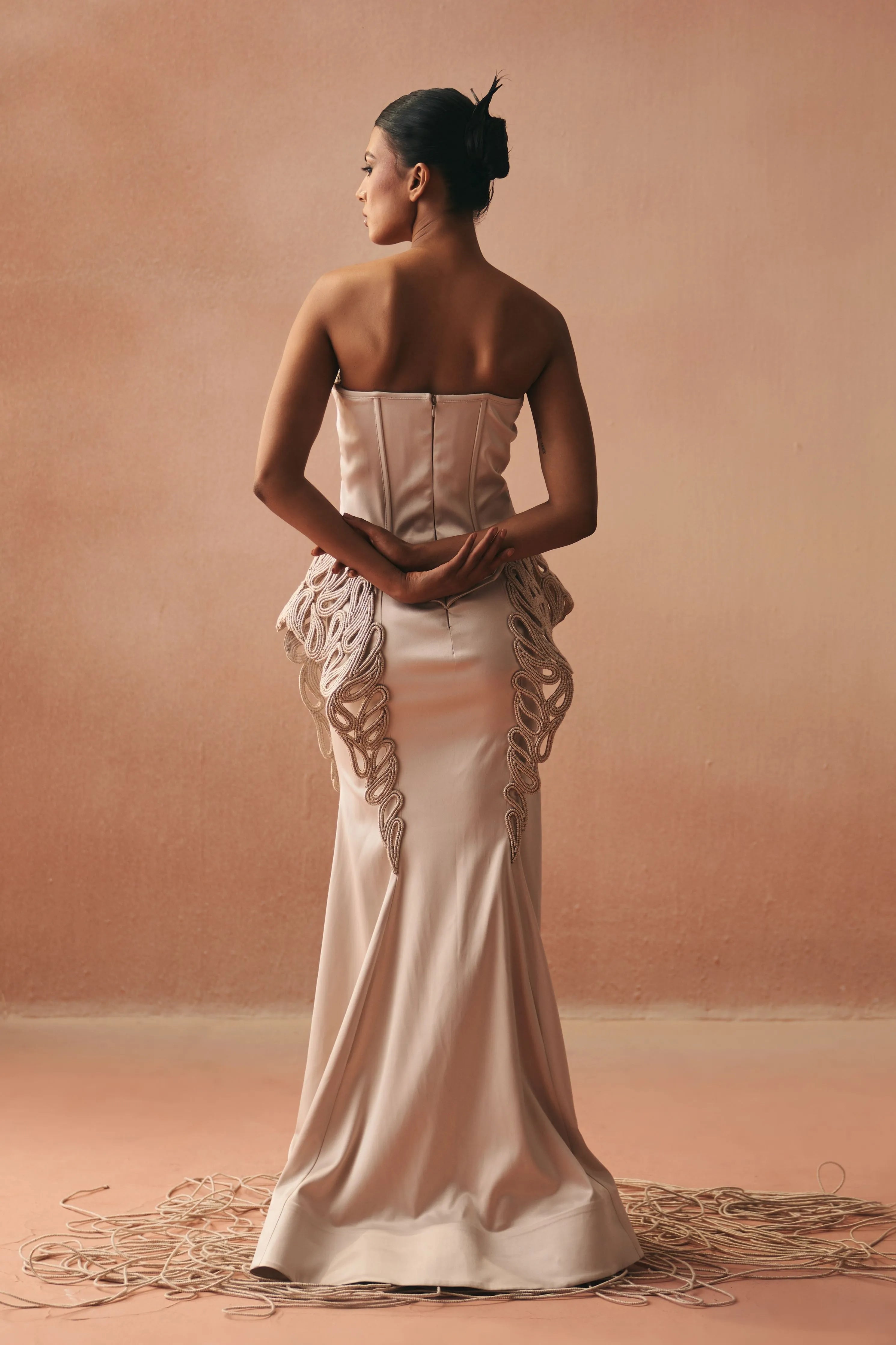 Zikaron Corset Skirt Set