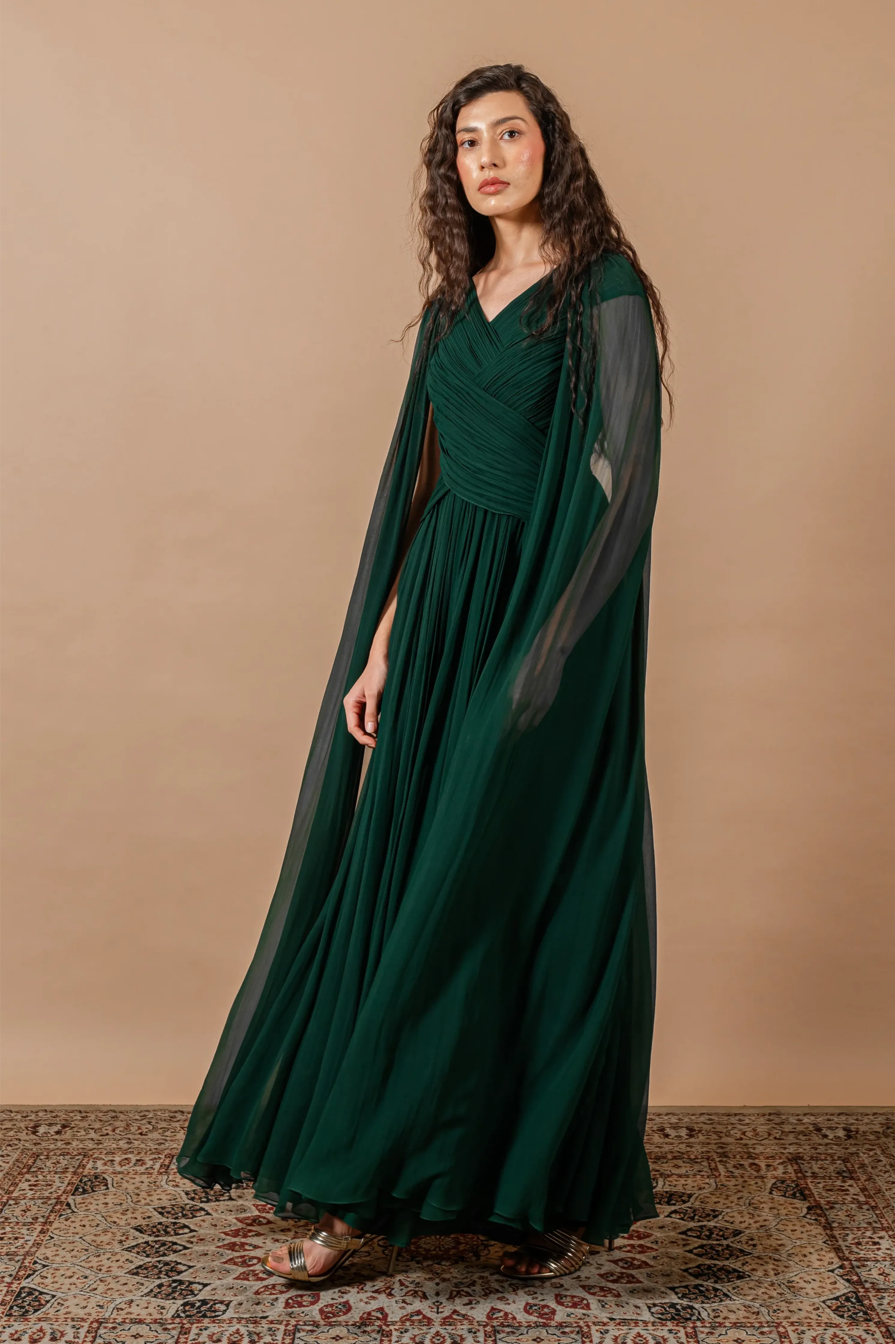 Iris Criss Cross Gown