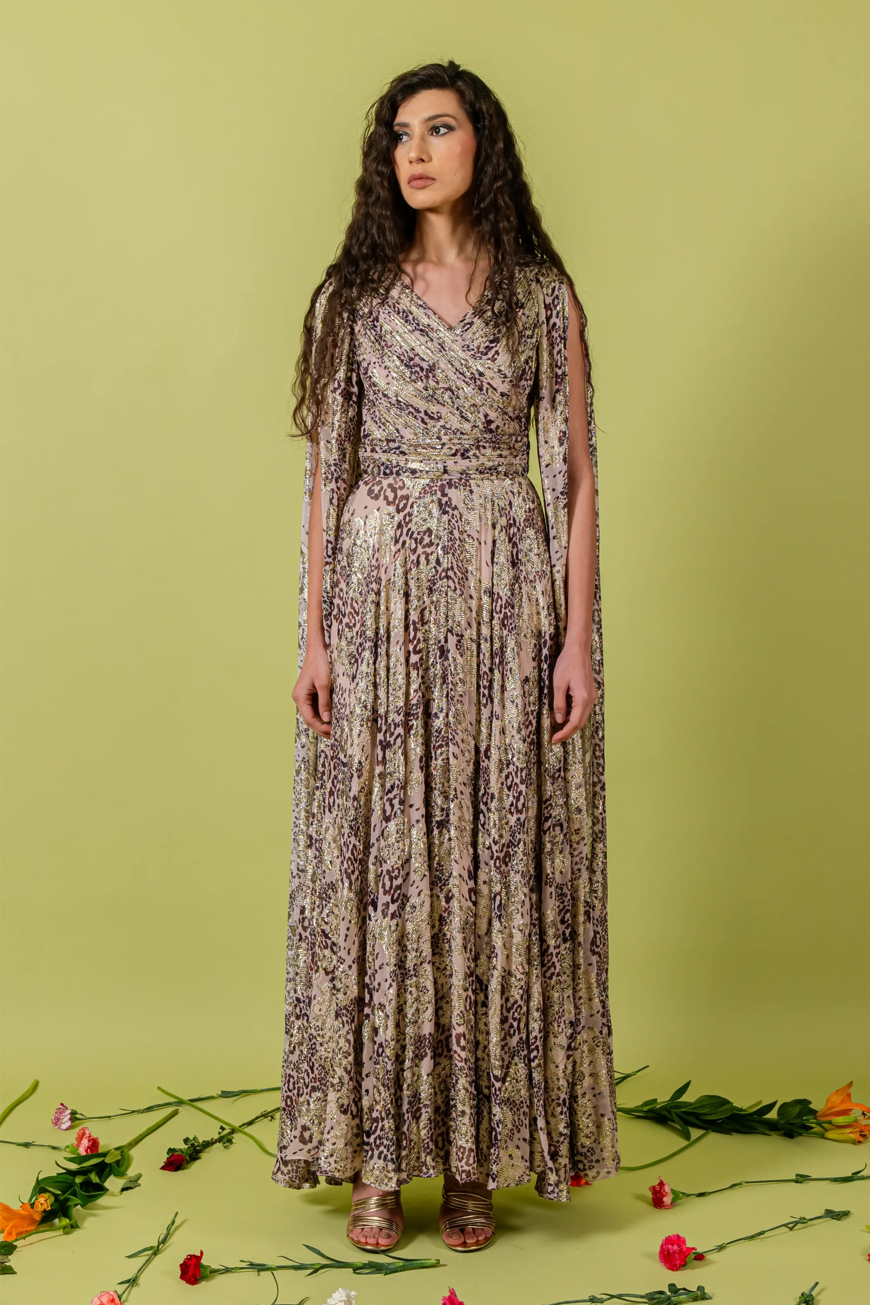 Saphira Leopard Print Dress