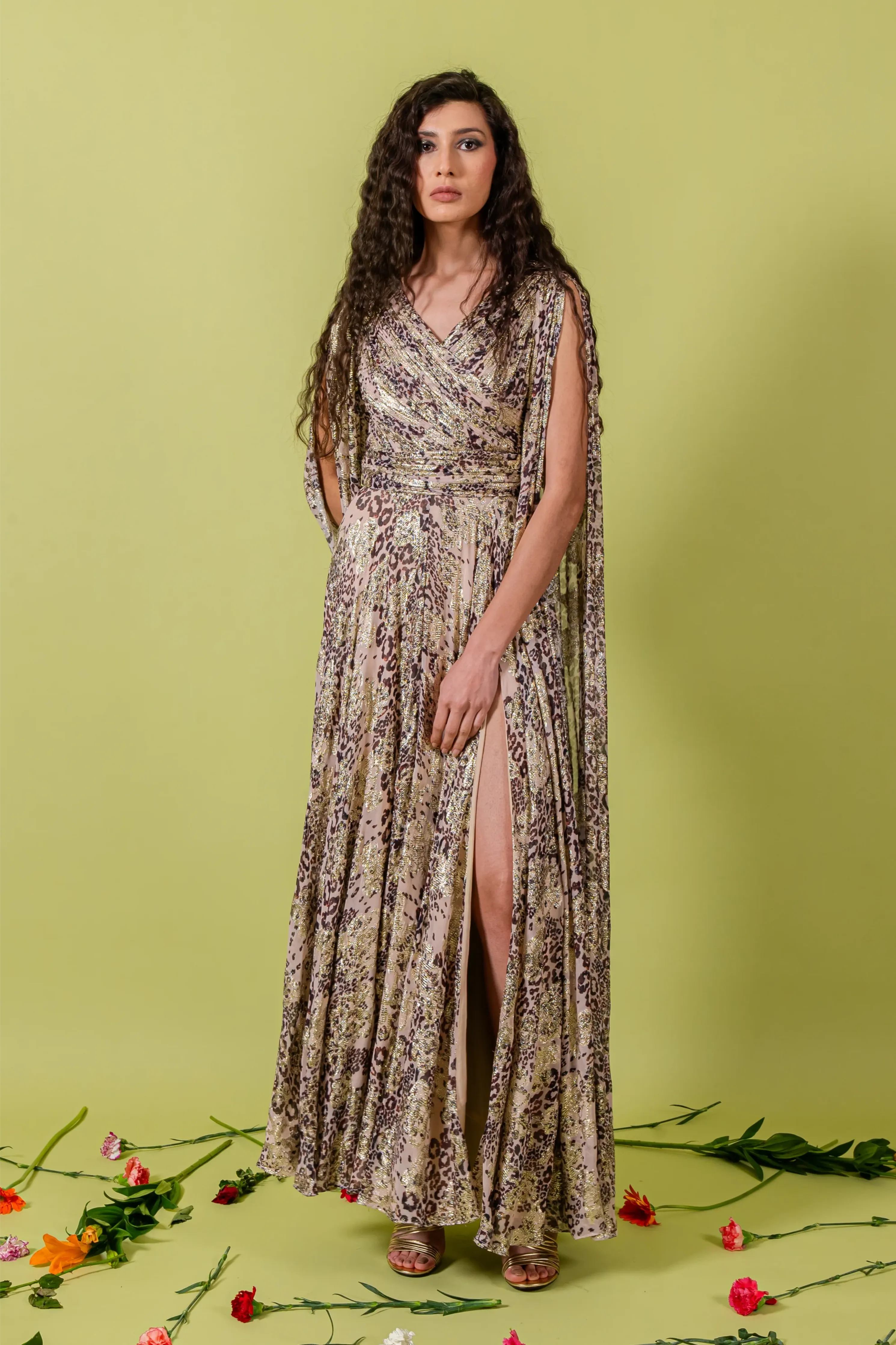 Saphira Leopard Print Dress