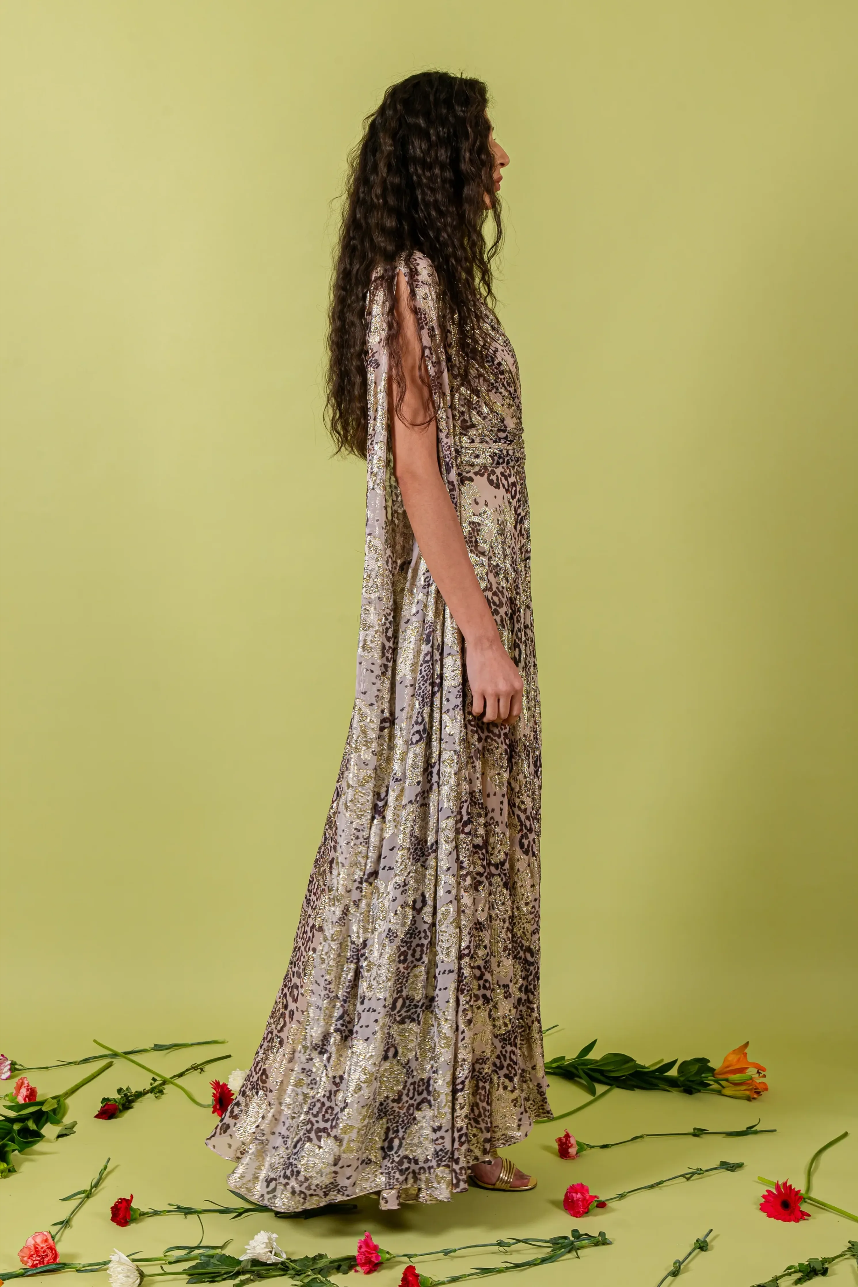Saphira Leopard Print Dress