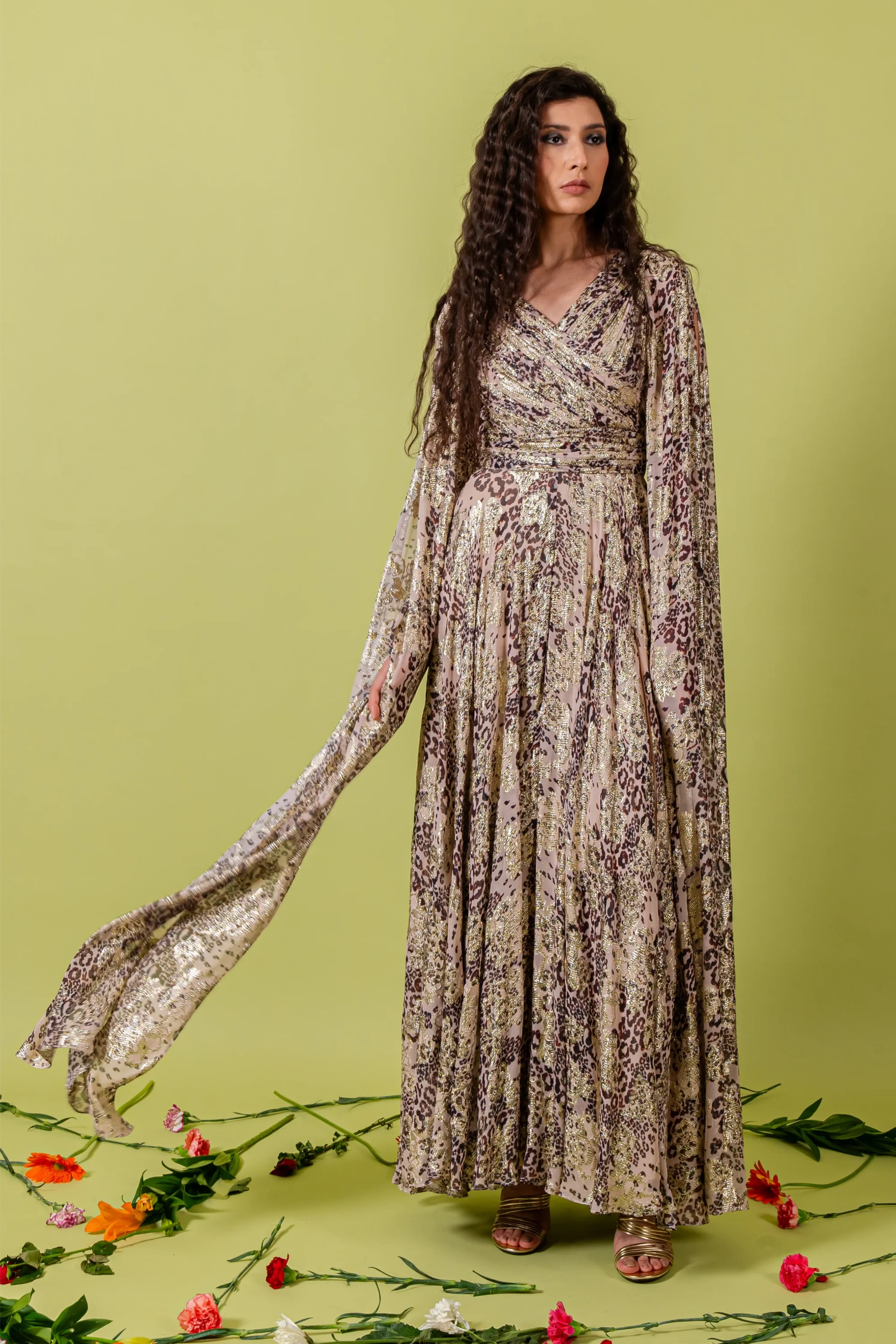 Saphira Leopard Print Dress