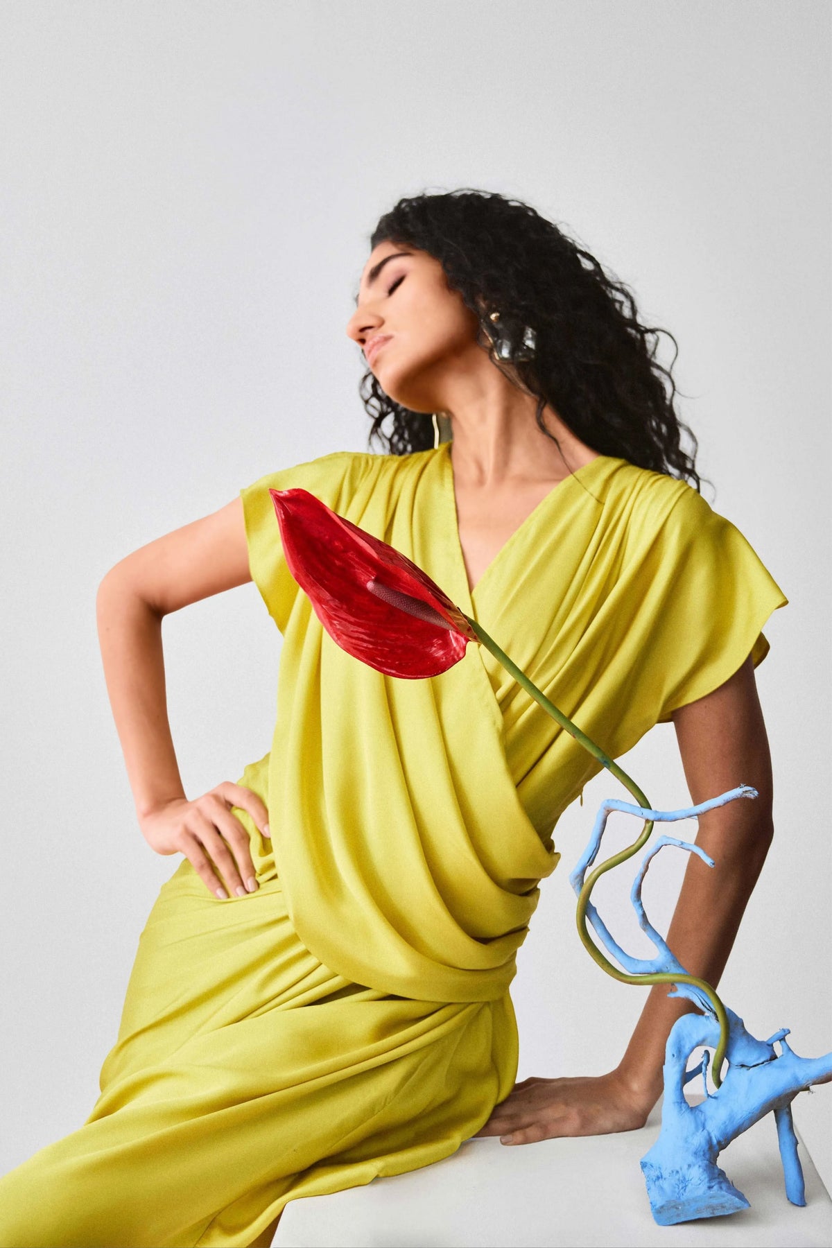 Sway Draped Dress