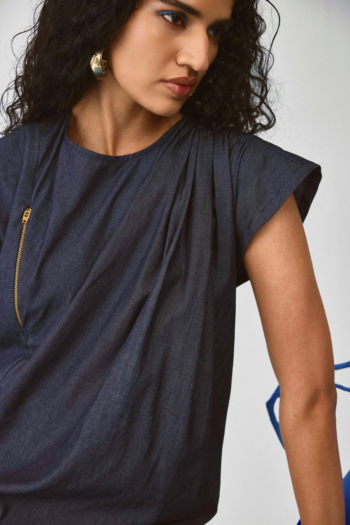 Reed Denim Dress