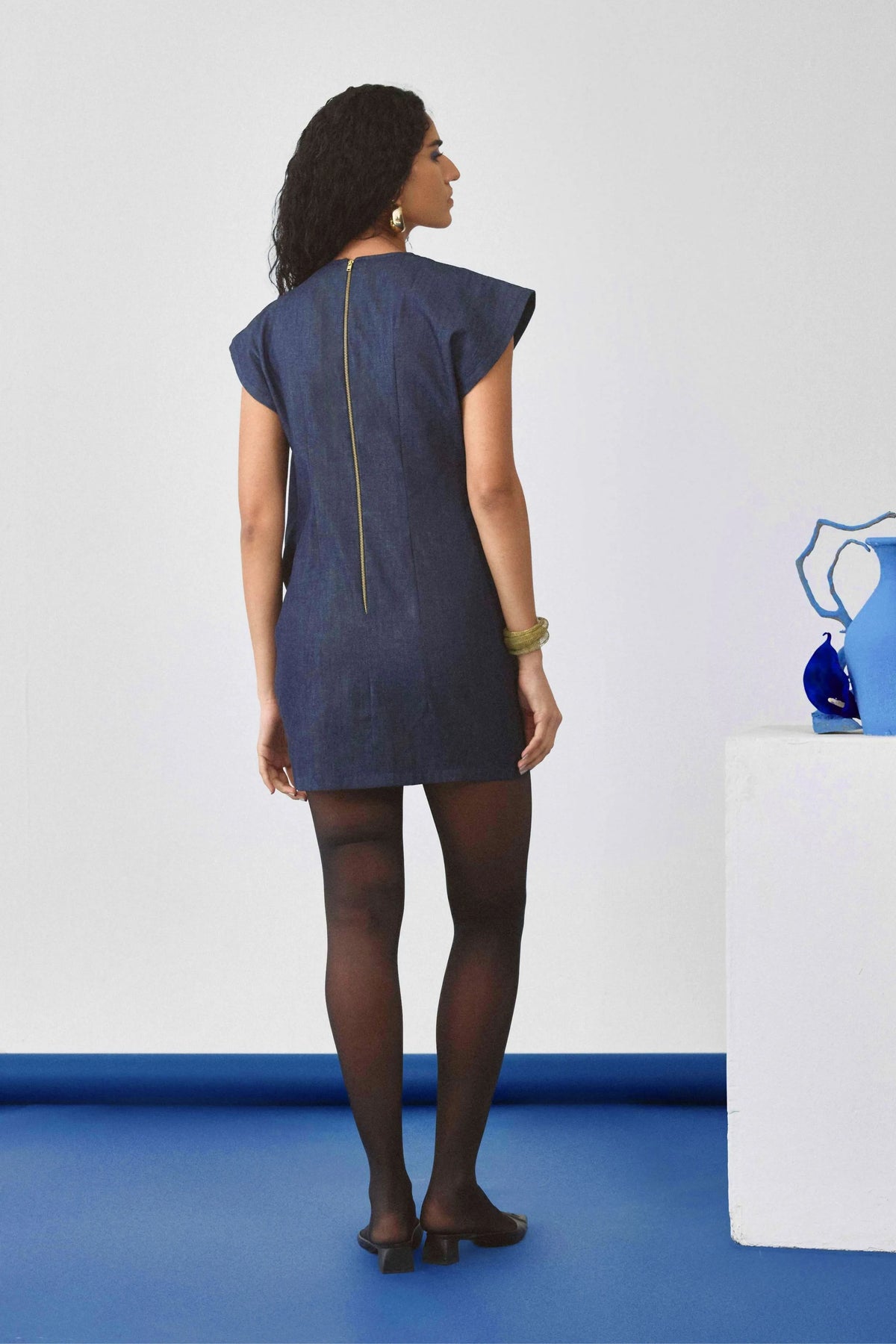 Reed Denim Dress