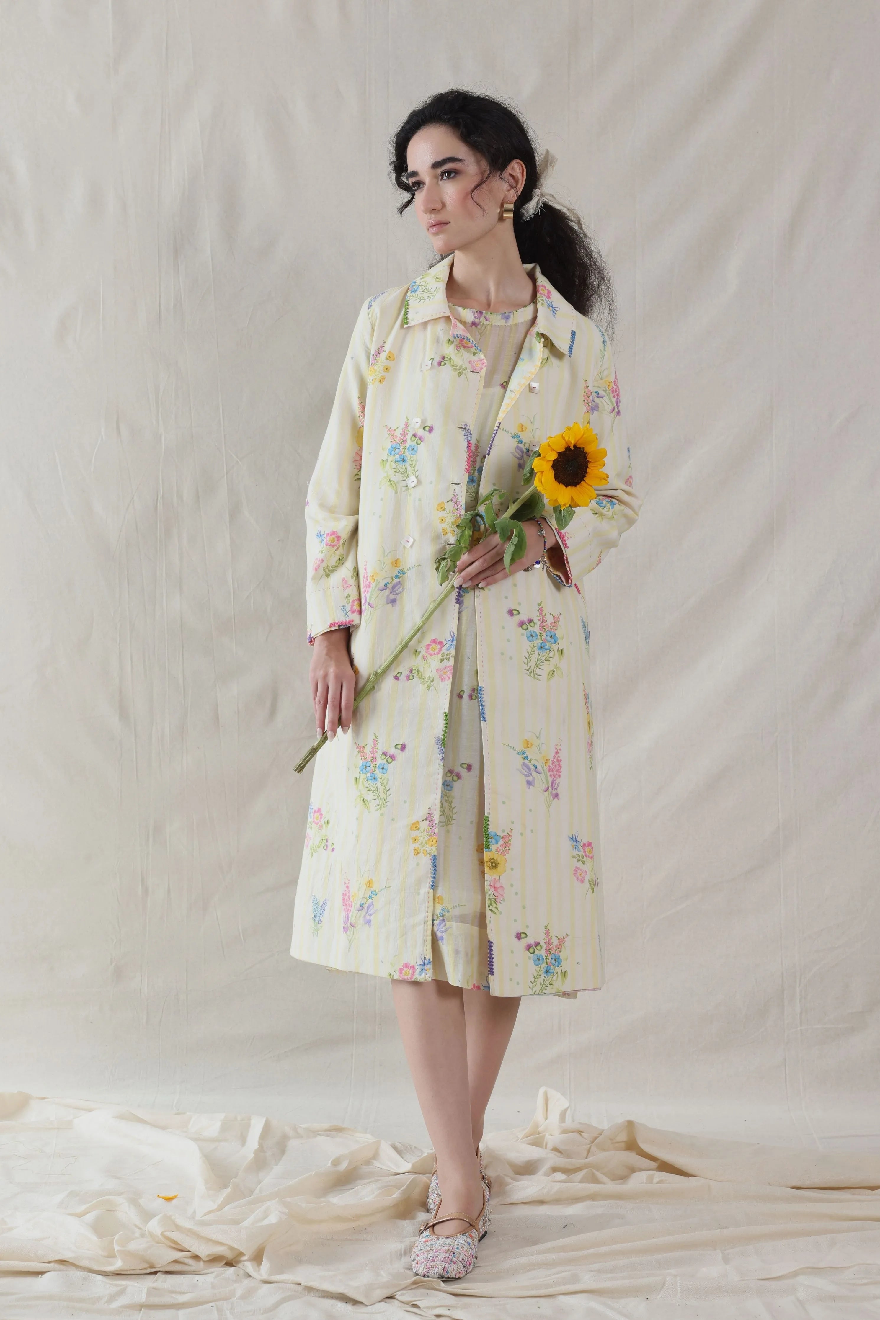 Hand Woven Cotton Silk Jacket