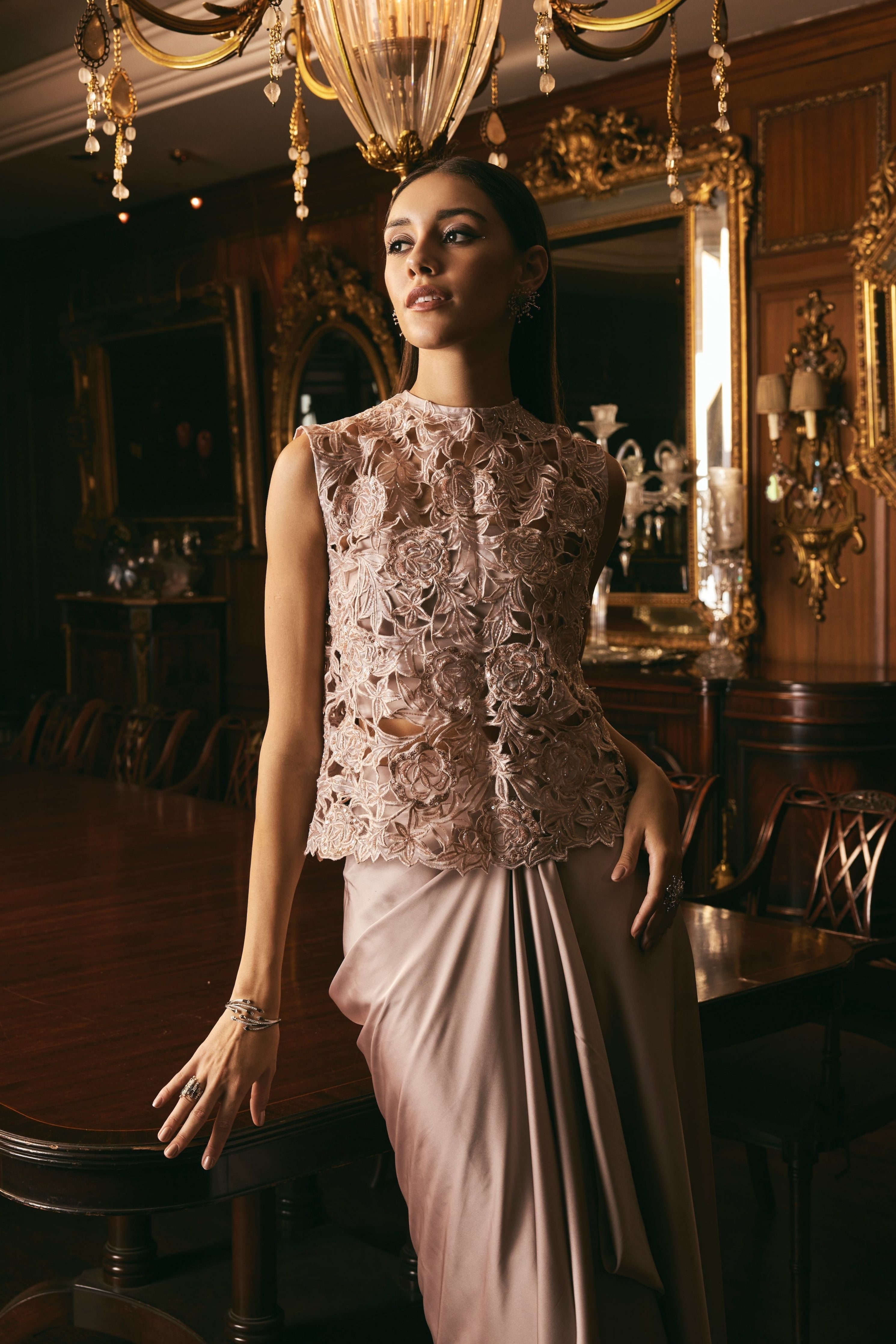 Fantasy Drape Skirt Set