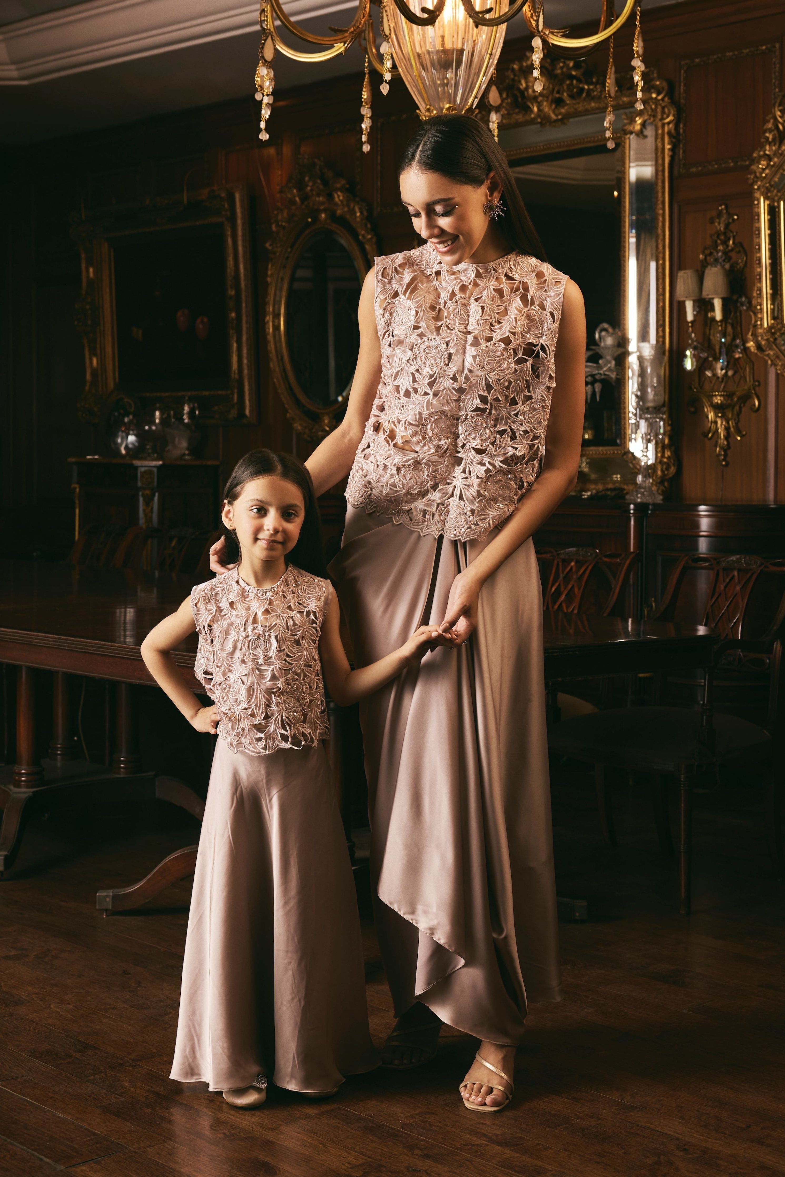 Fantasy Drape Skirt Set