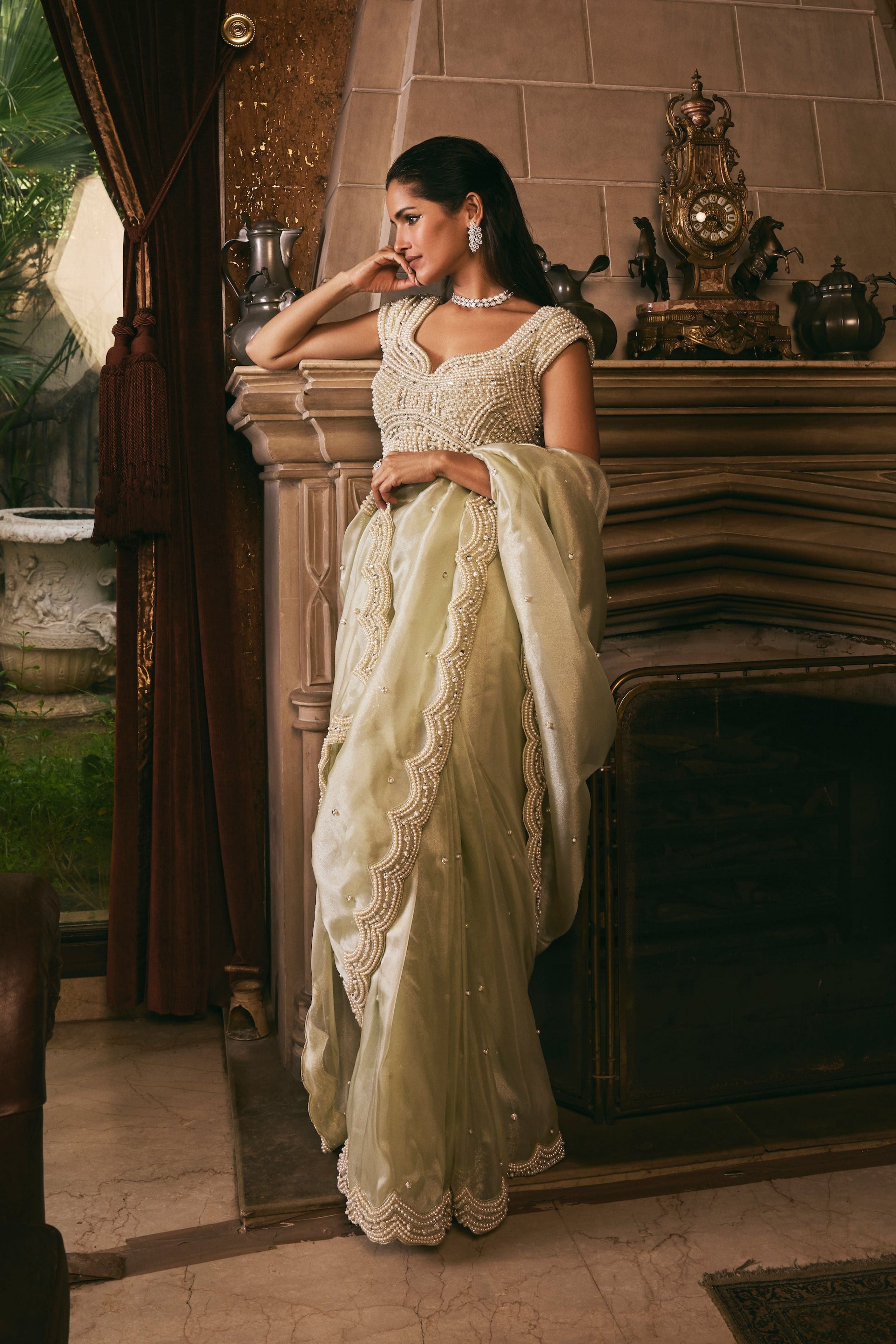 Divine Glow Saree