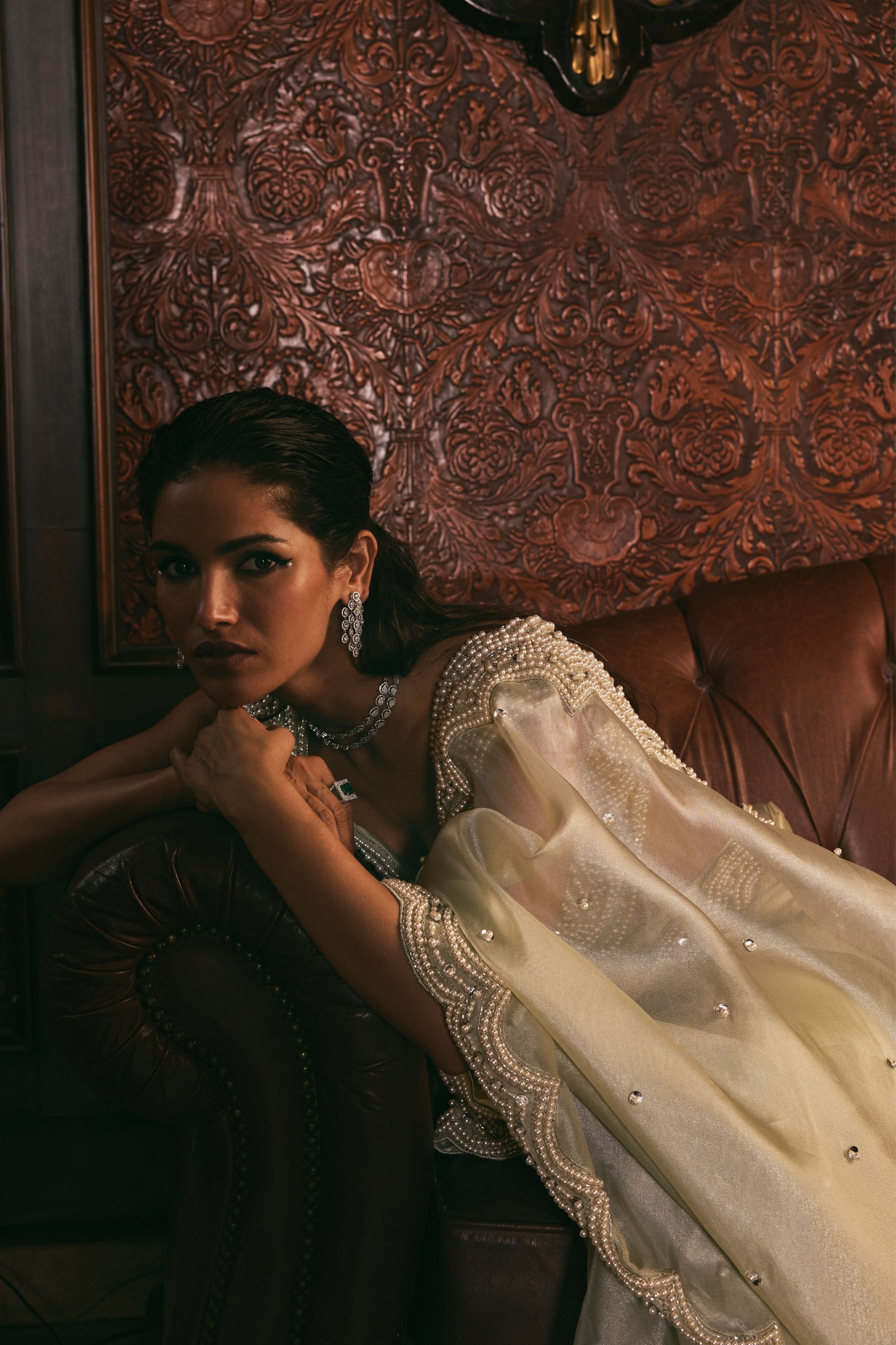 Divine Glow Saree