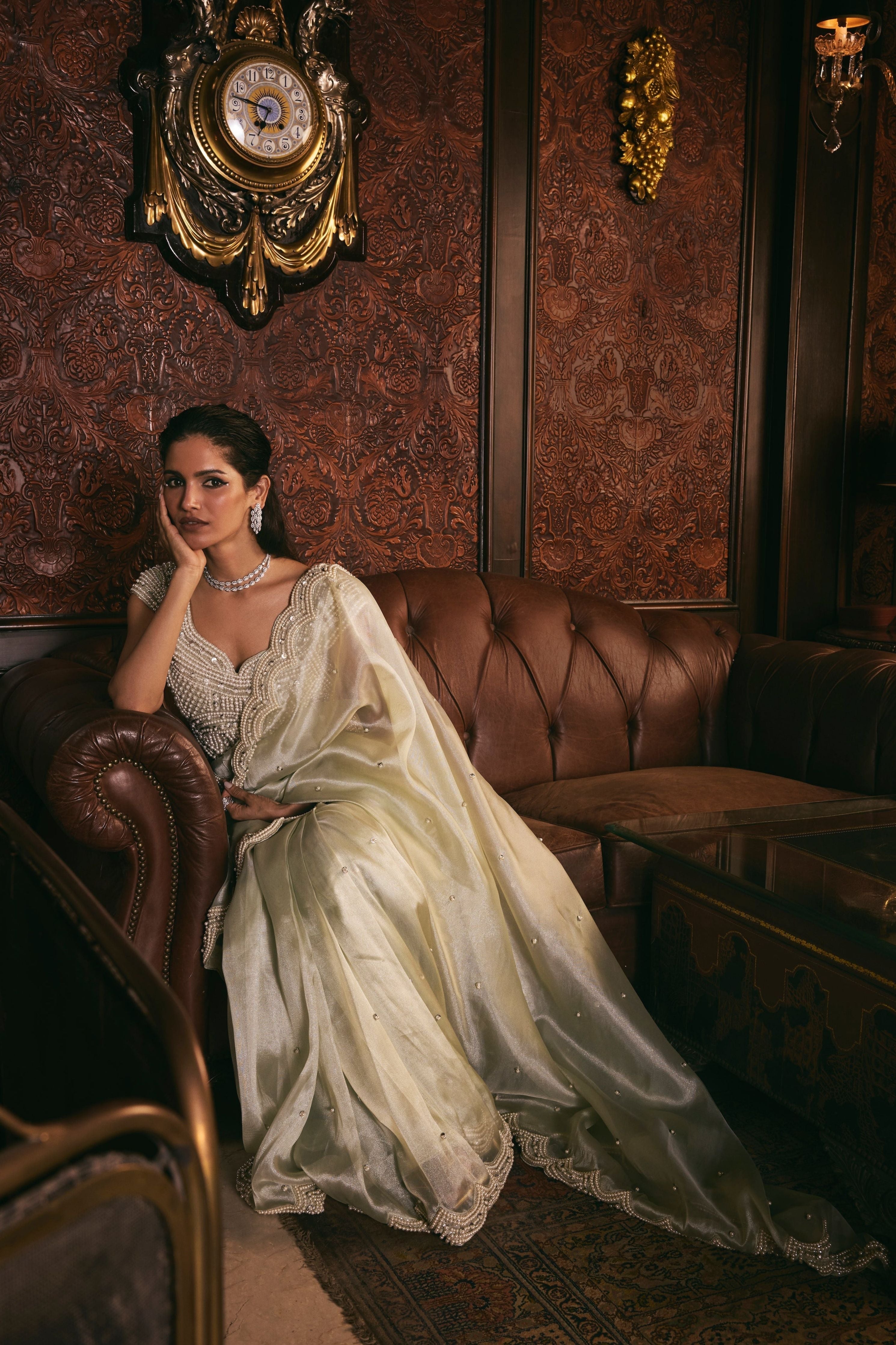 Divine Glow Saree