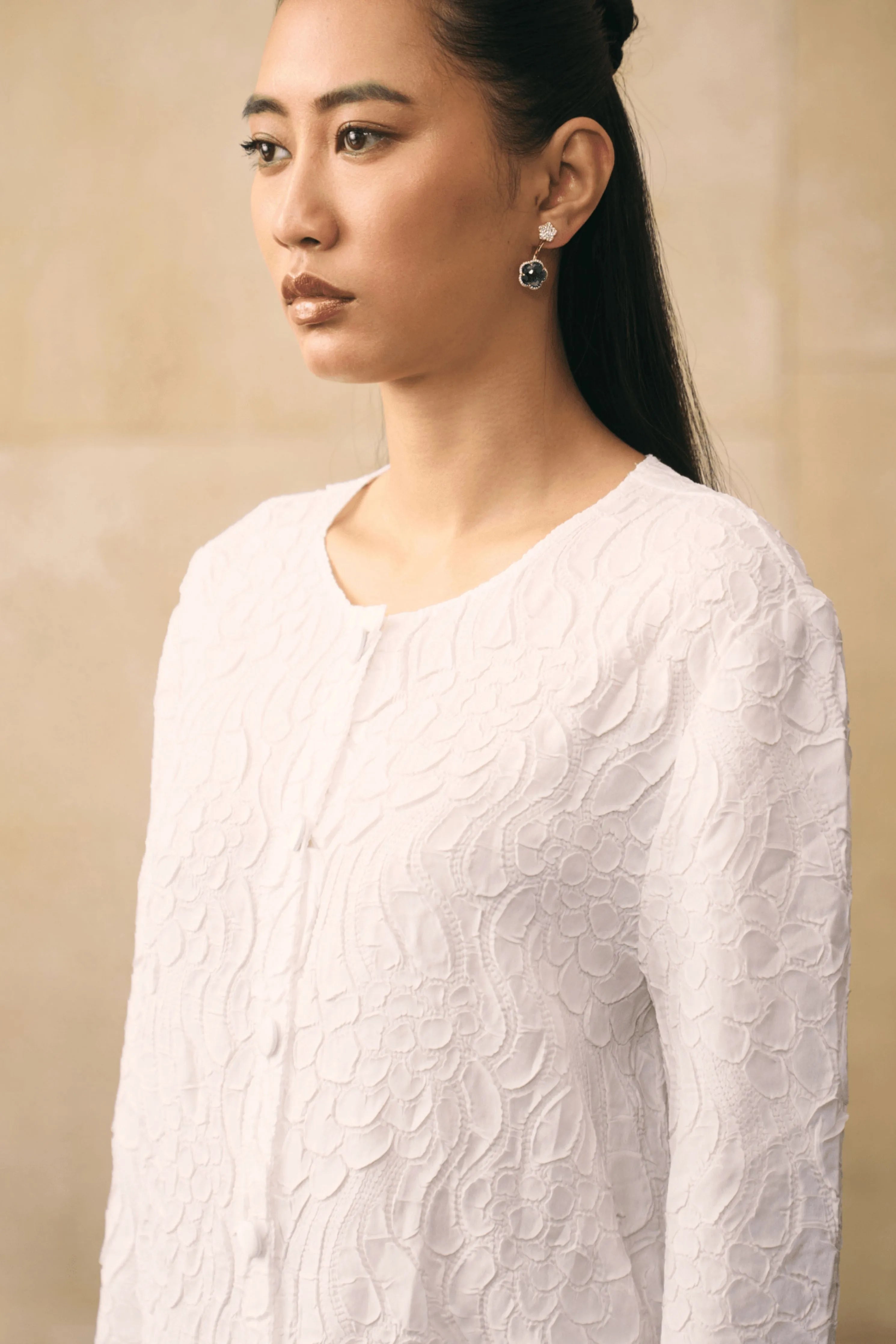 White Elnia Co-Ord Set