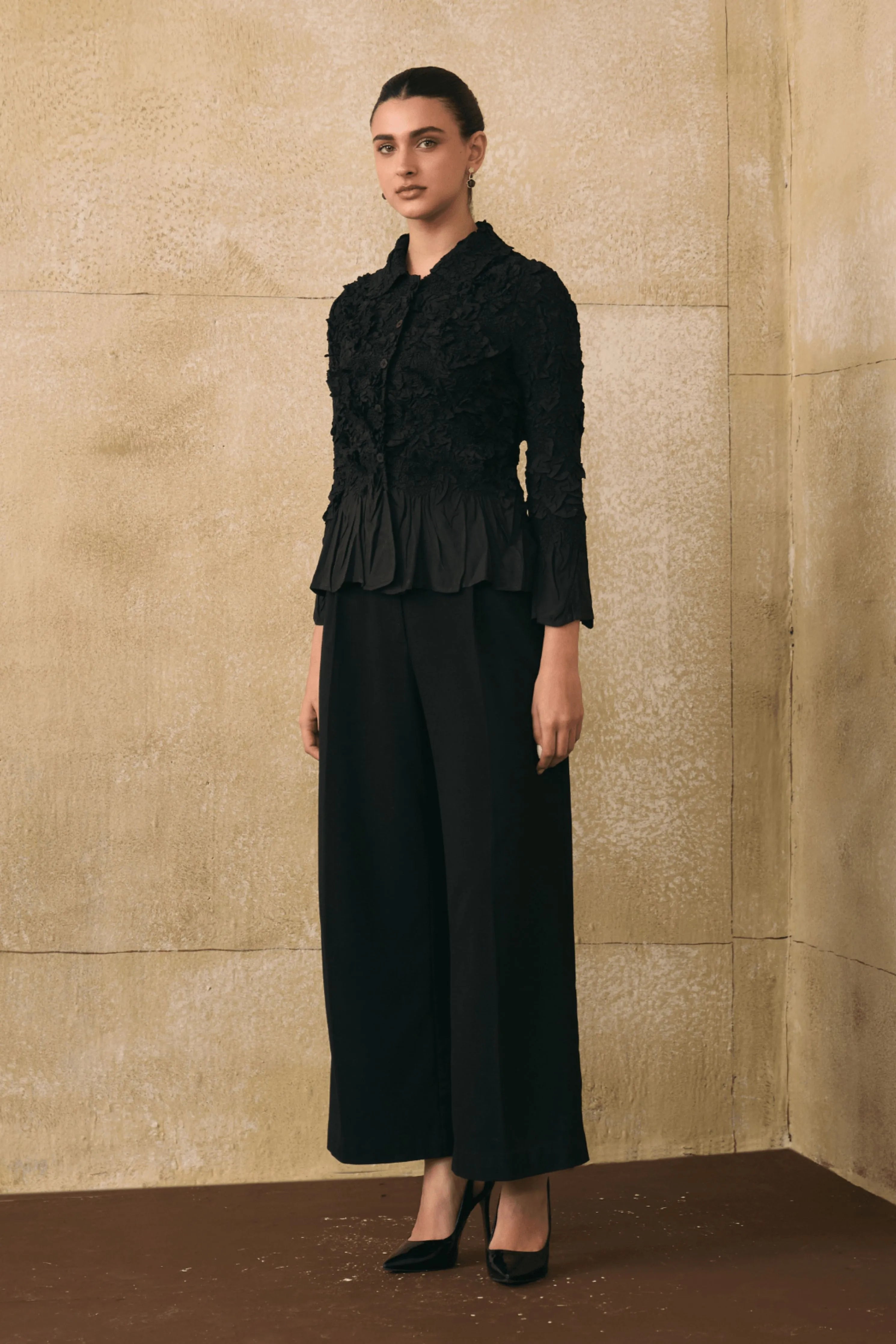Black Elsara Top