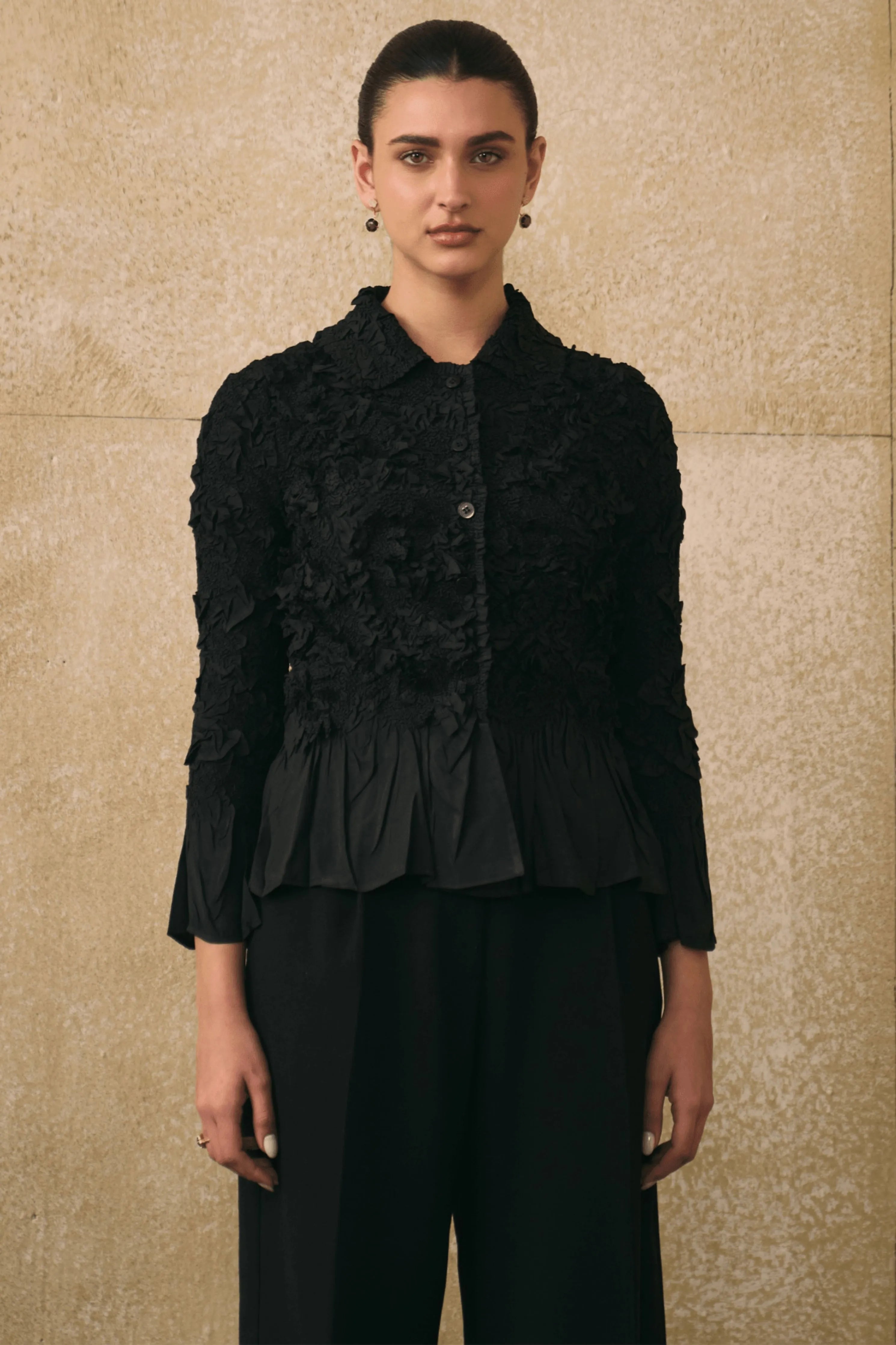 Black Elsara Top