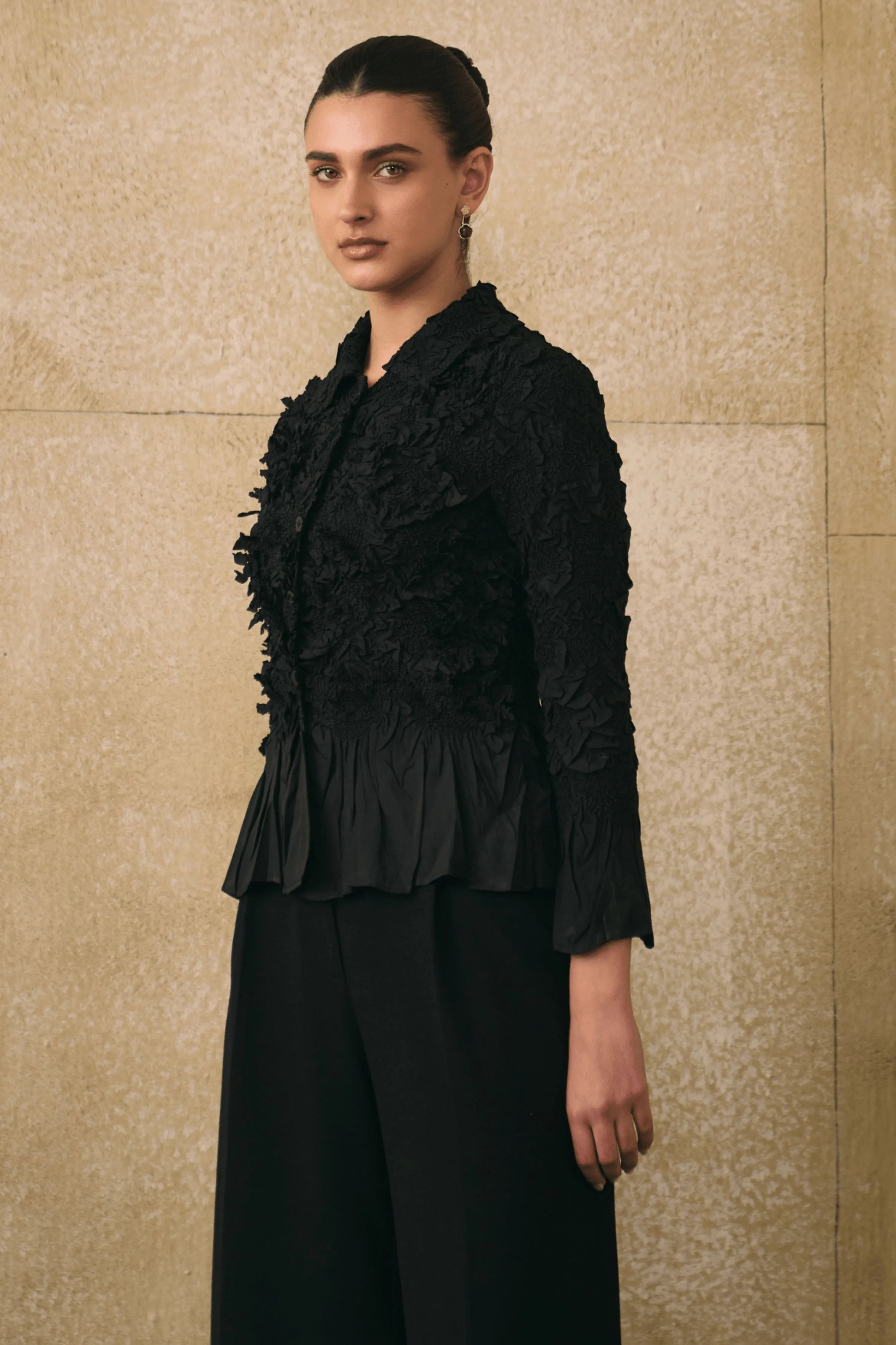 Black Elsara Top