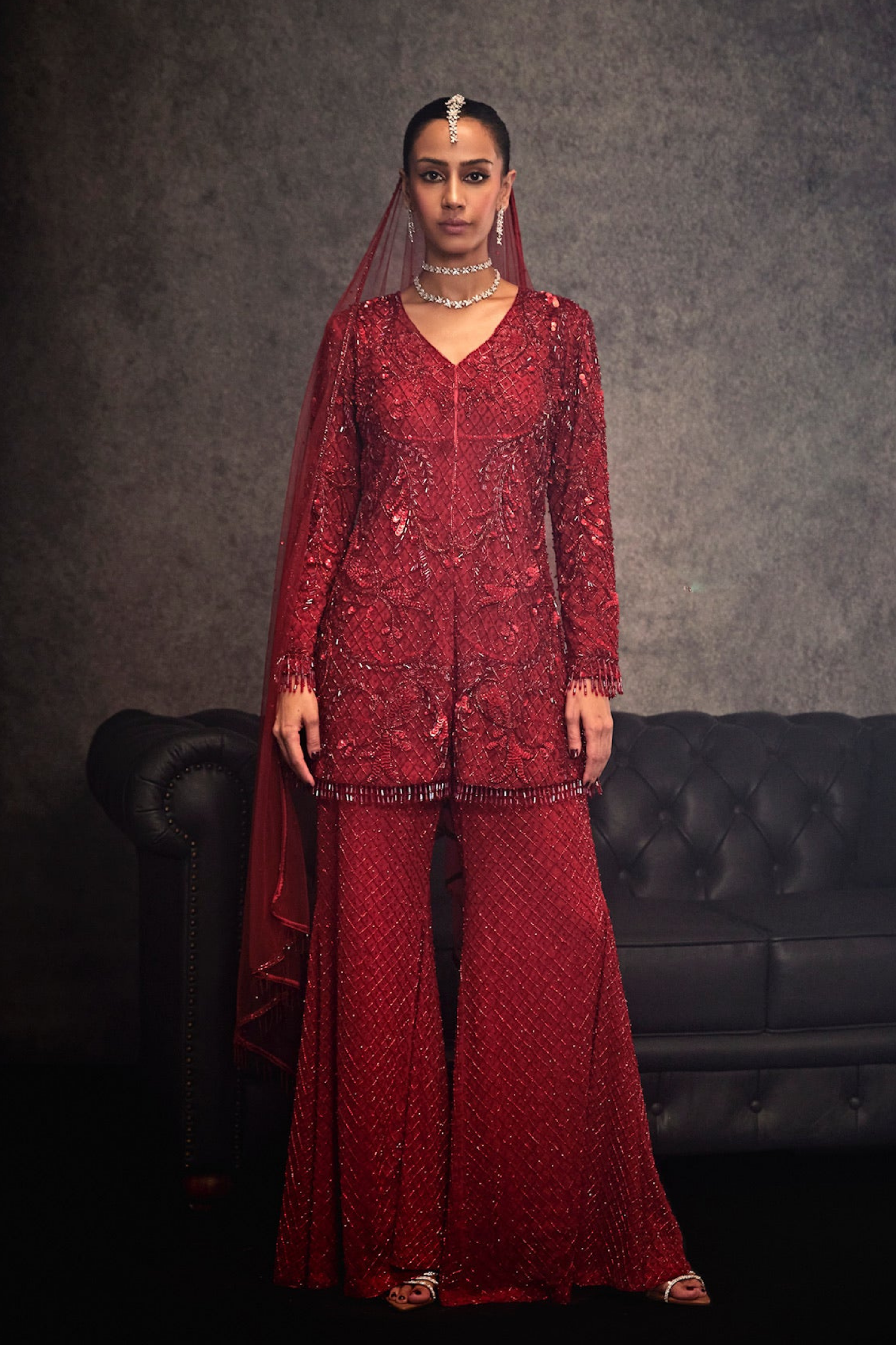 Divinity Sharara Set