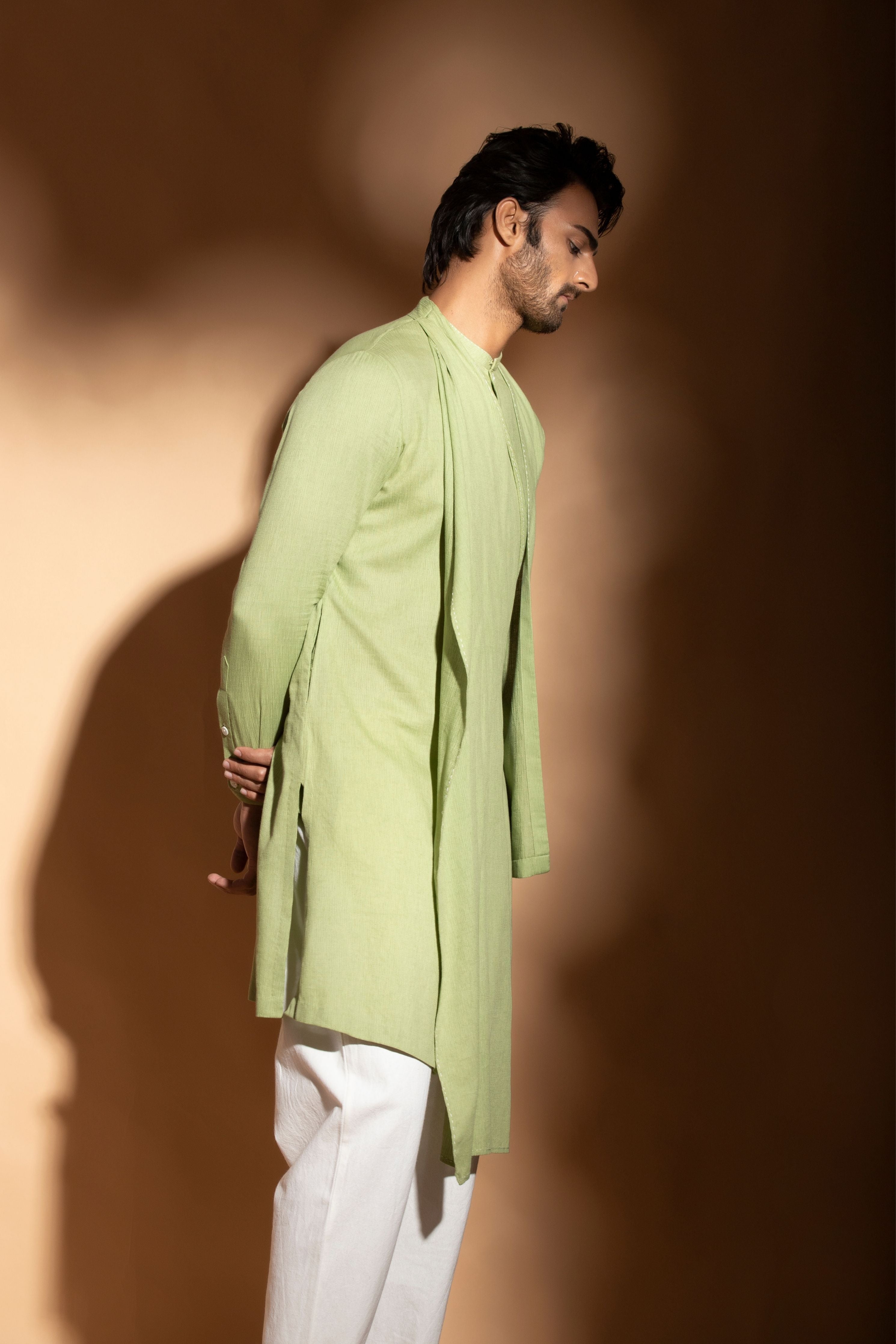 Cross Over Flap Kurta