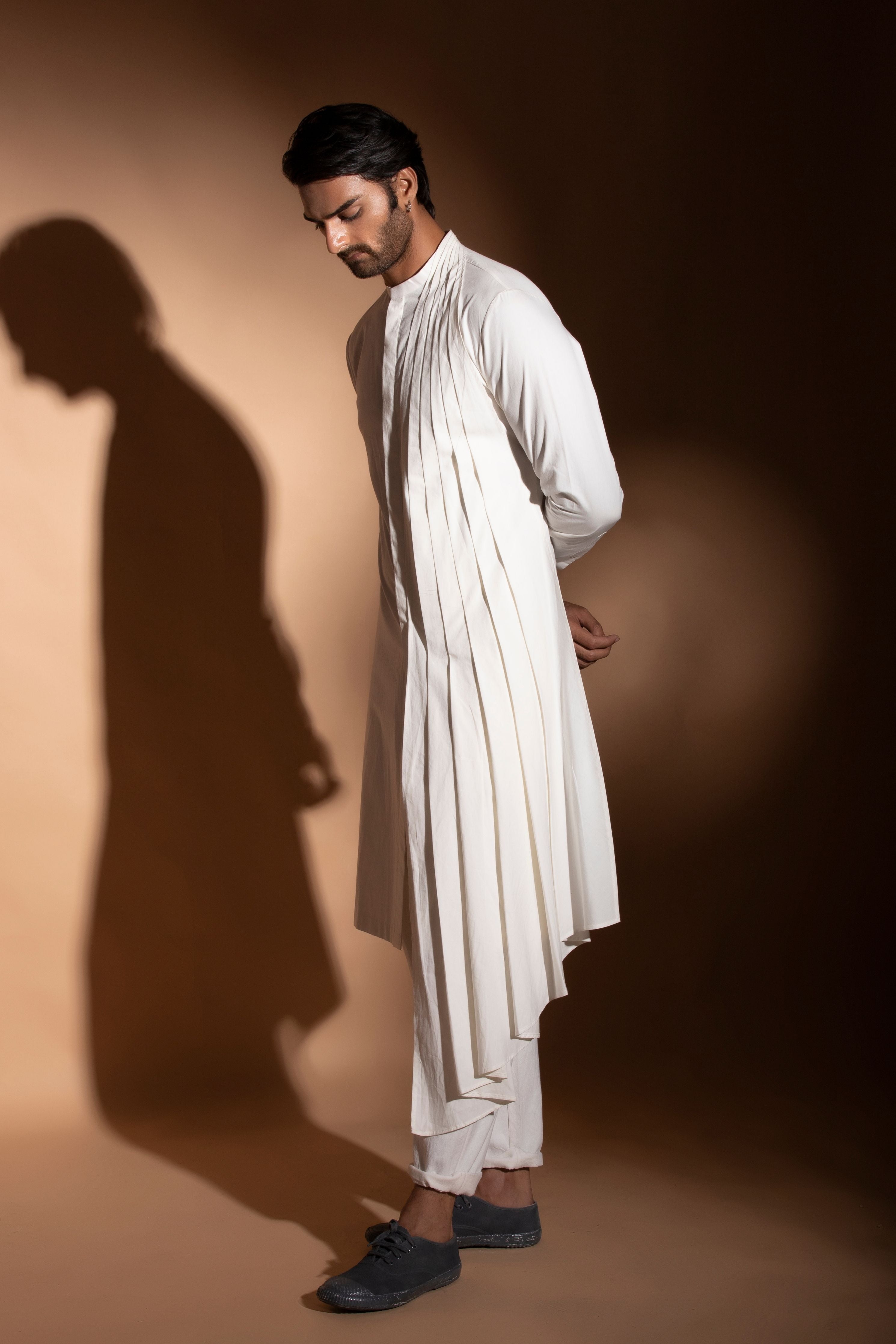 Front Pleated Kurta