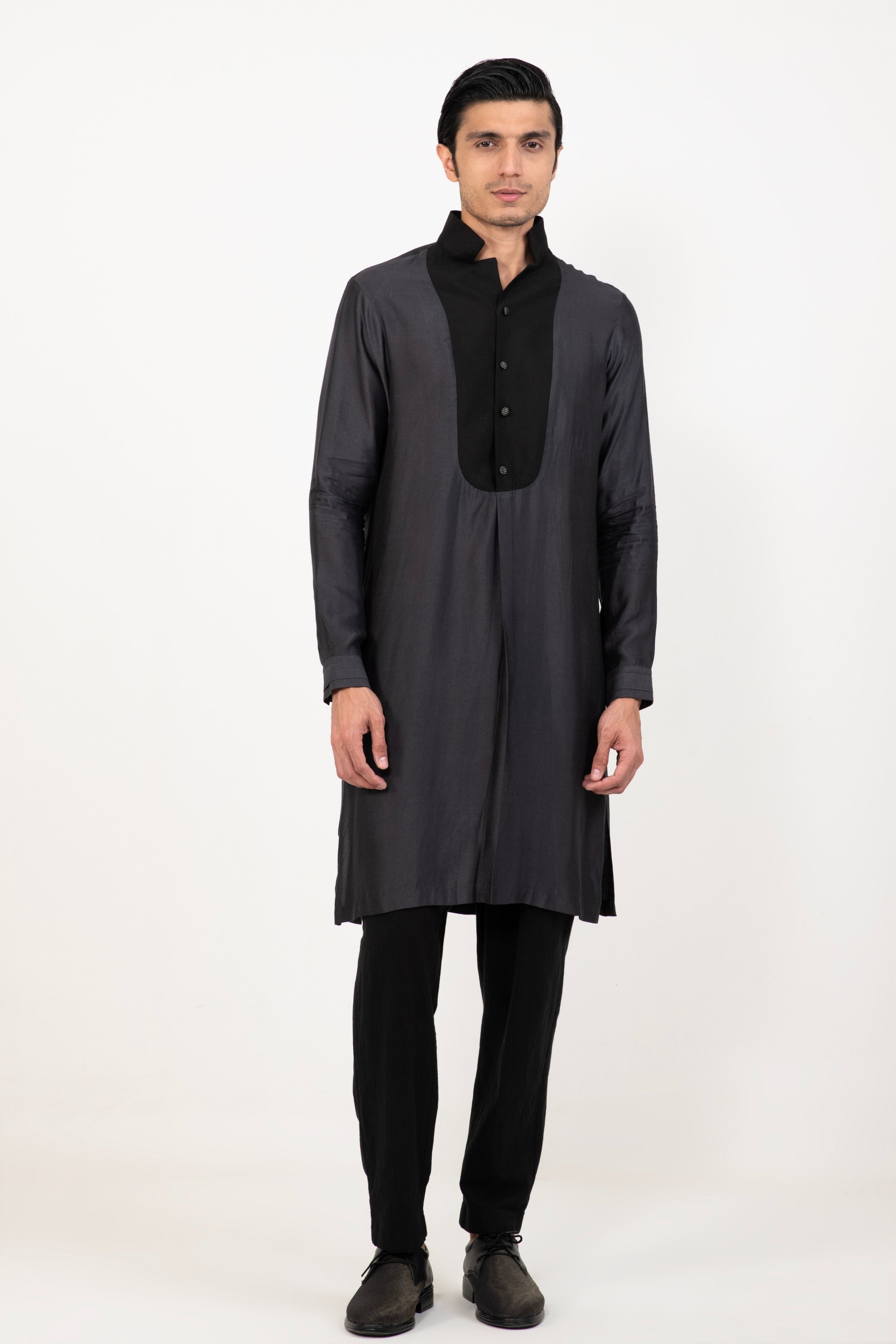 Front Box Block Kurta