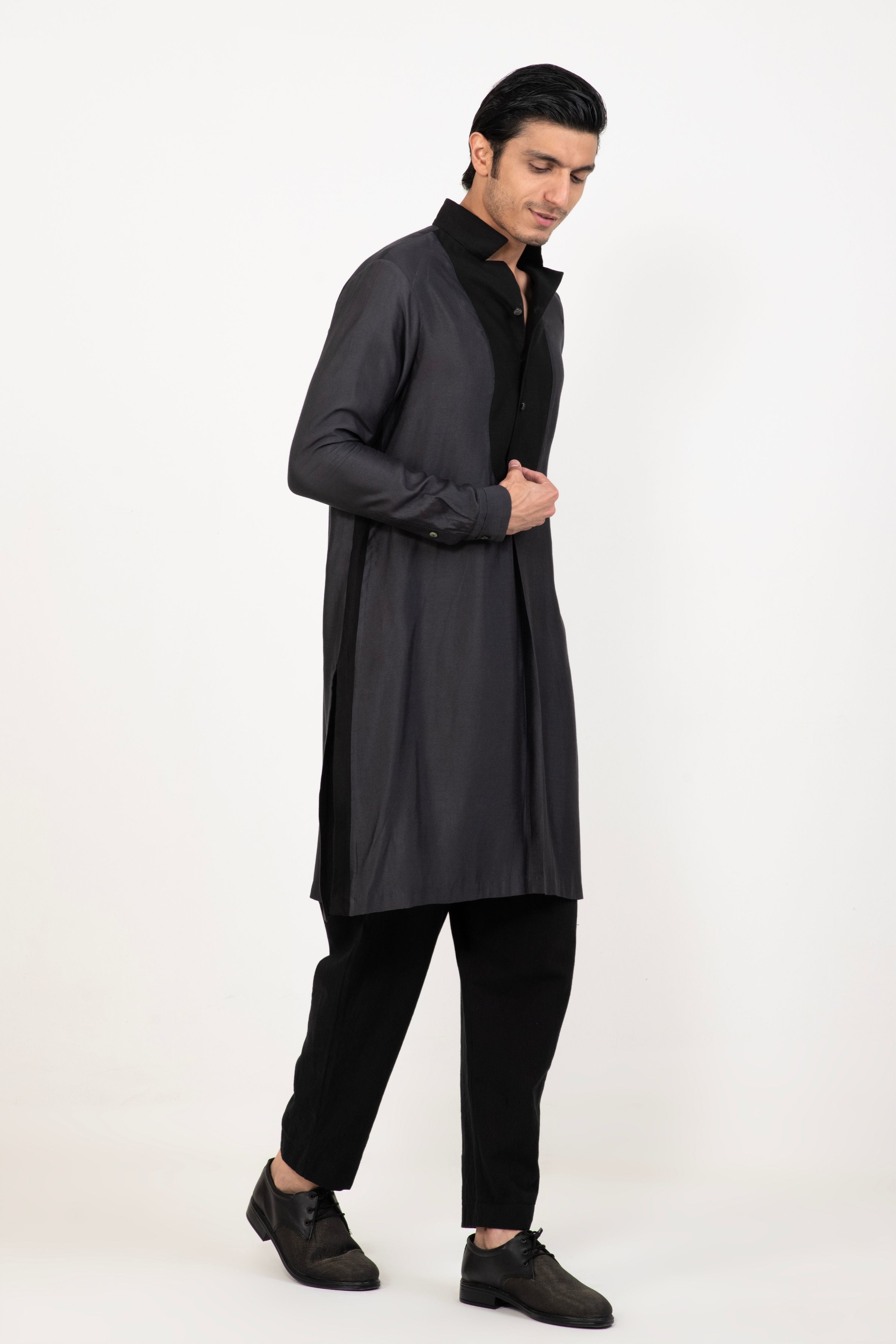 Front Box Block Kurta