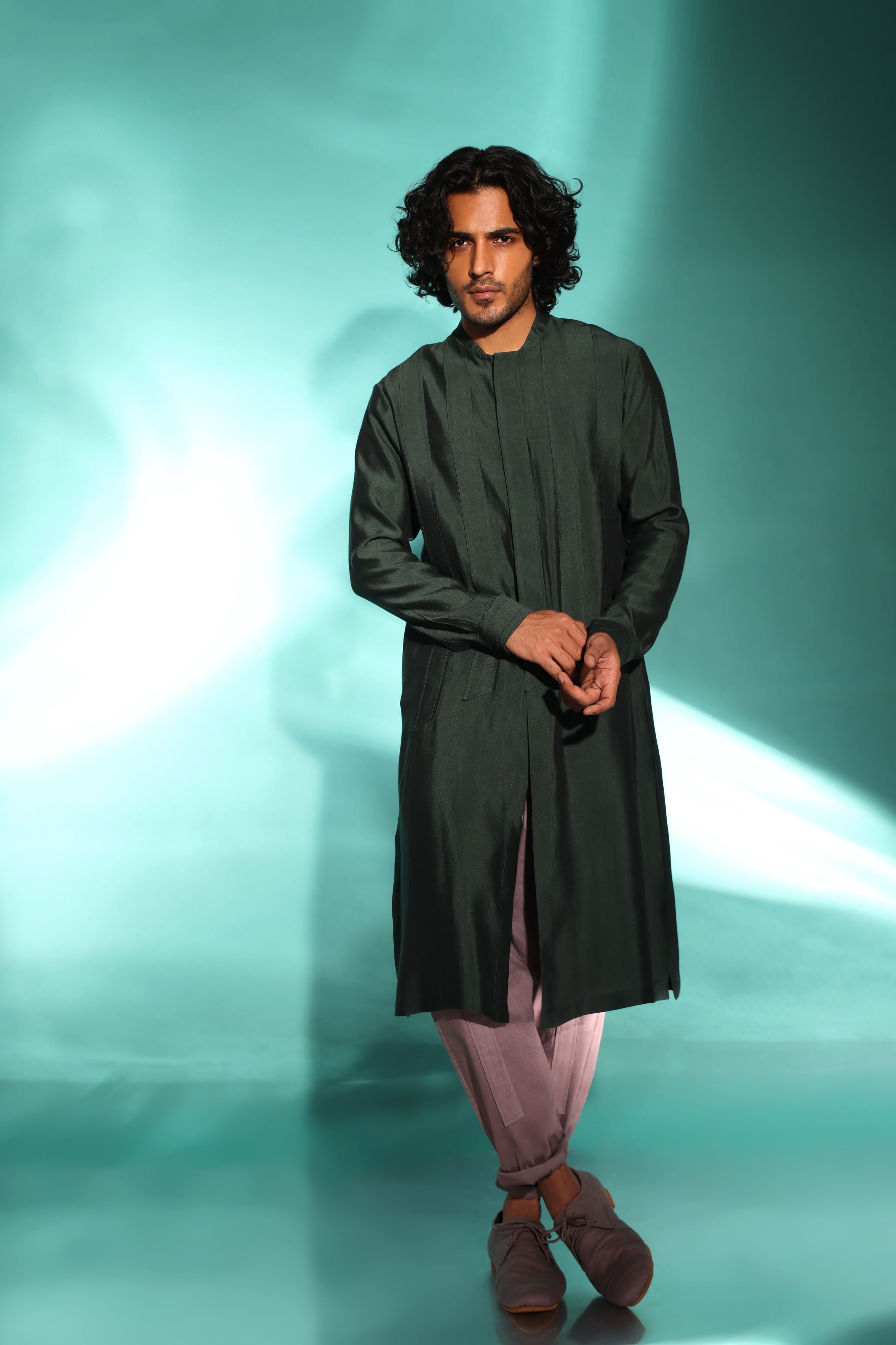 Slice Patch Classic Kurta