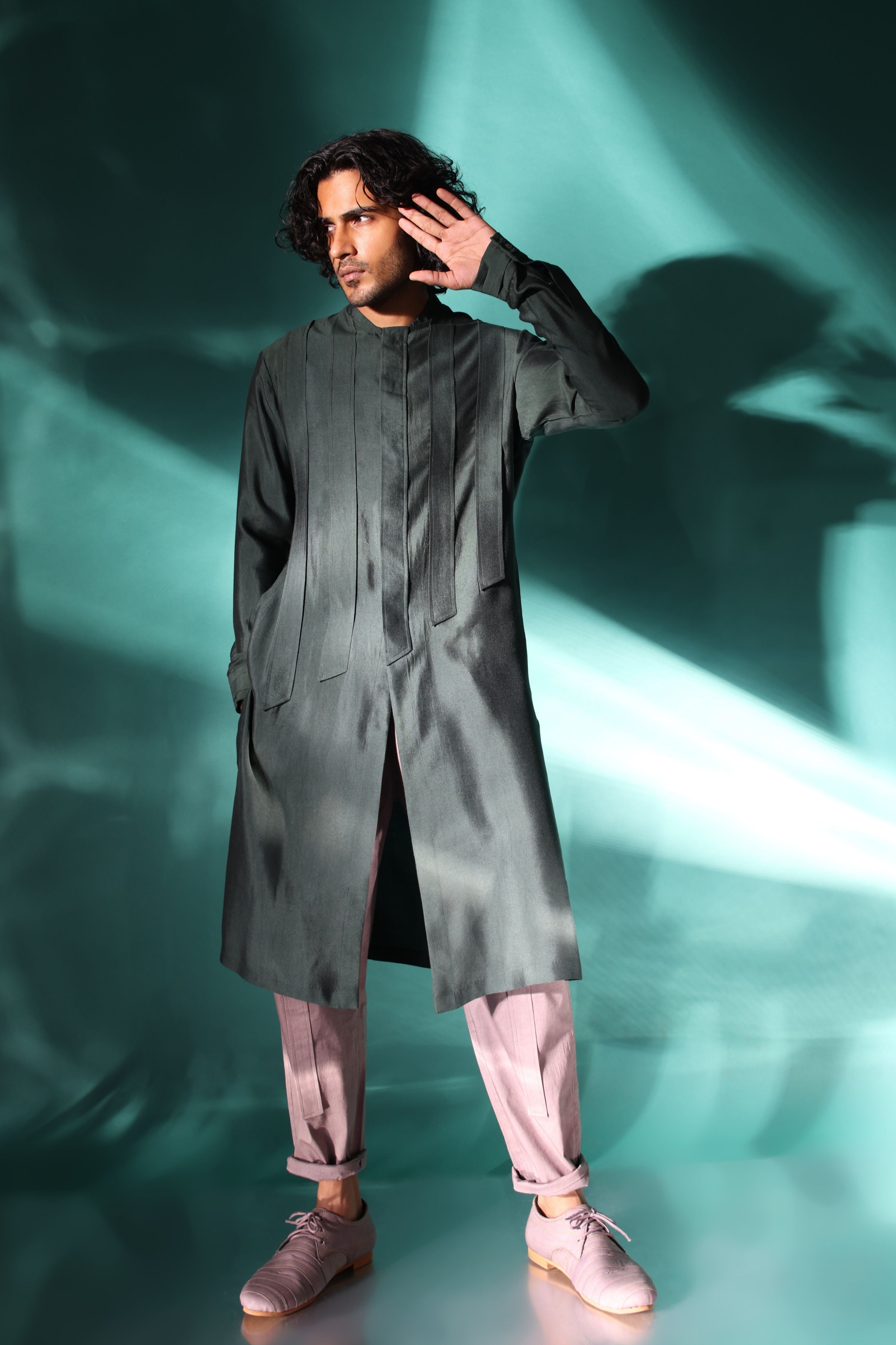 Slice Patch Classic Kurta