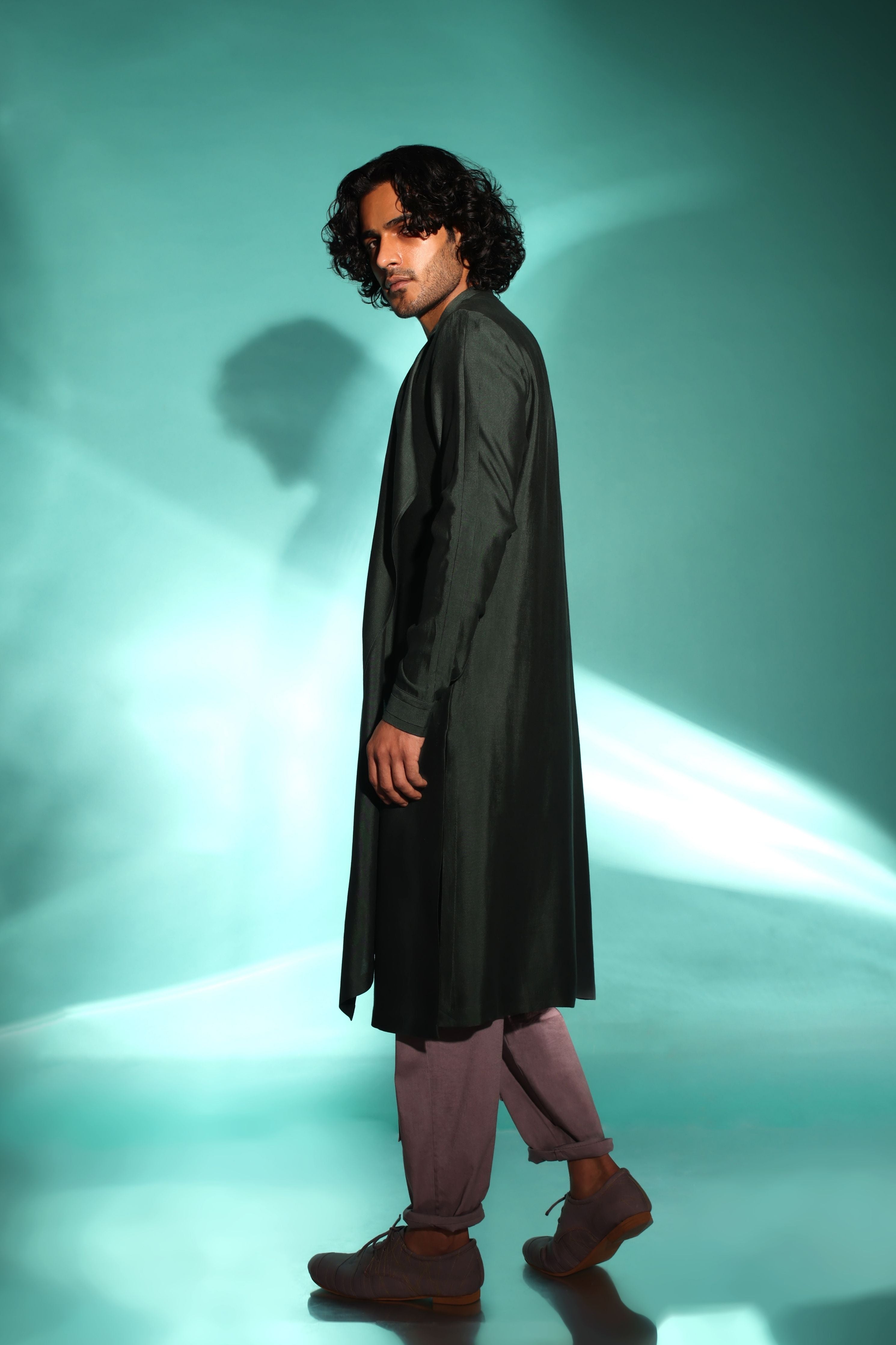 Slice Patch Classic Kurta