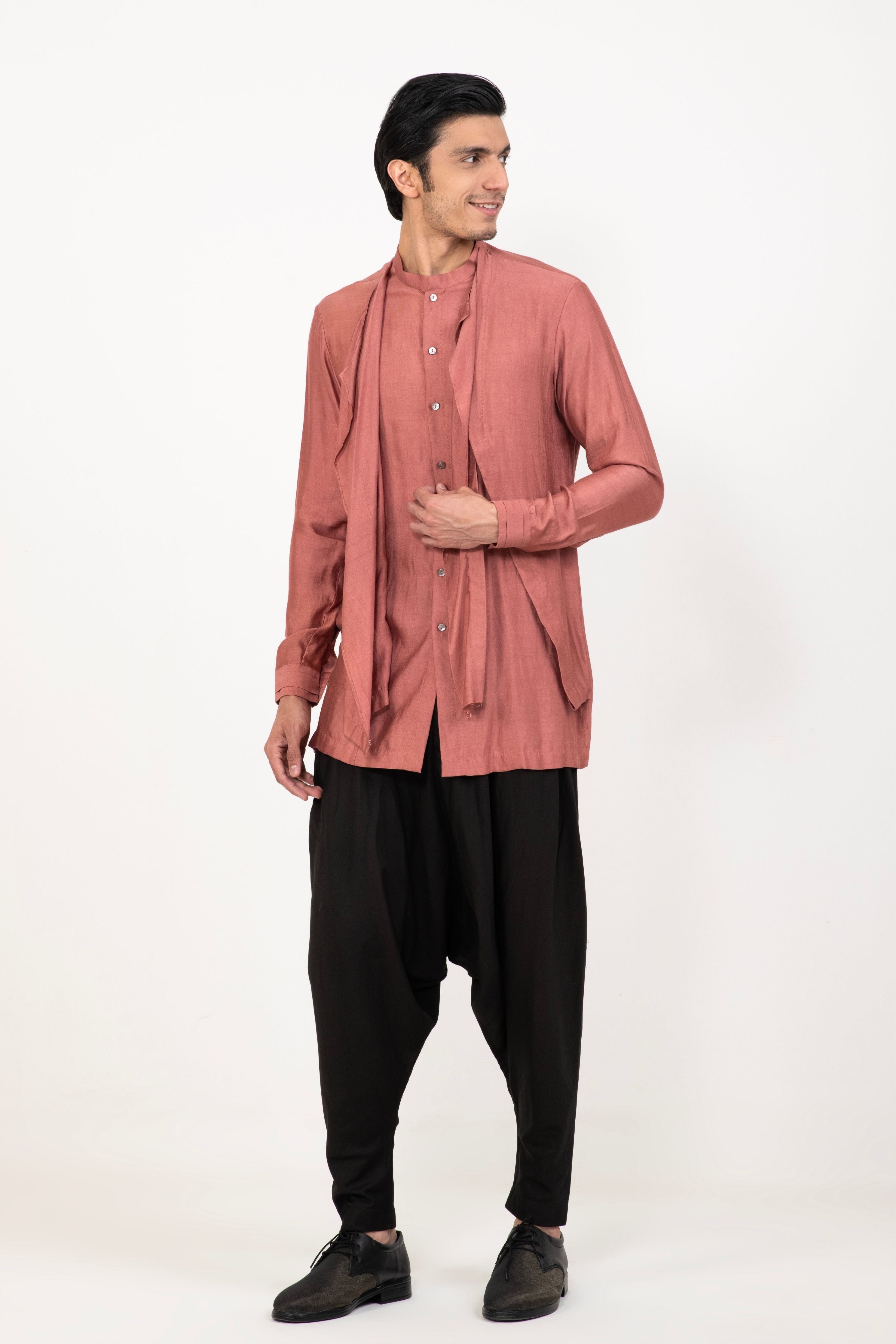 Flap Long Shirt