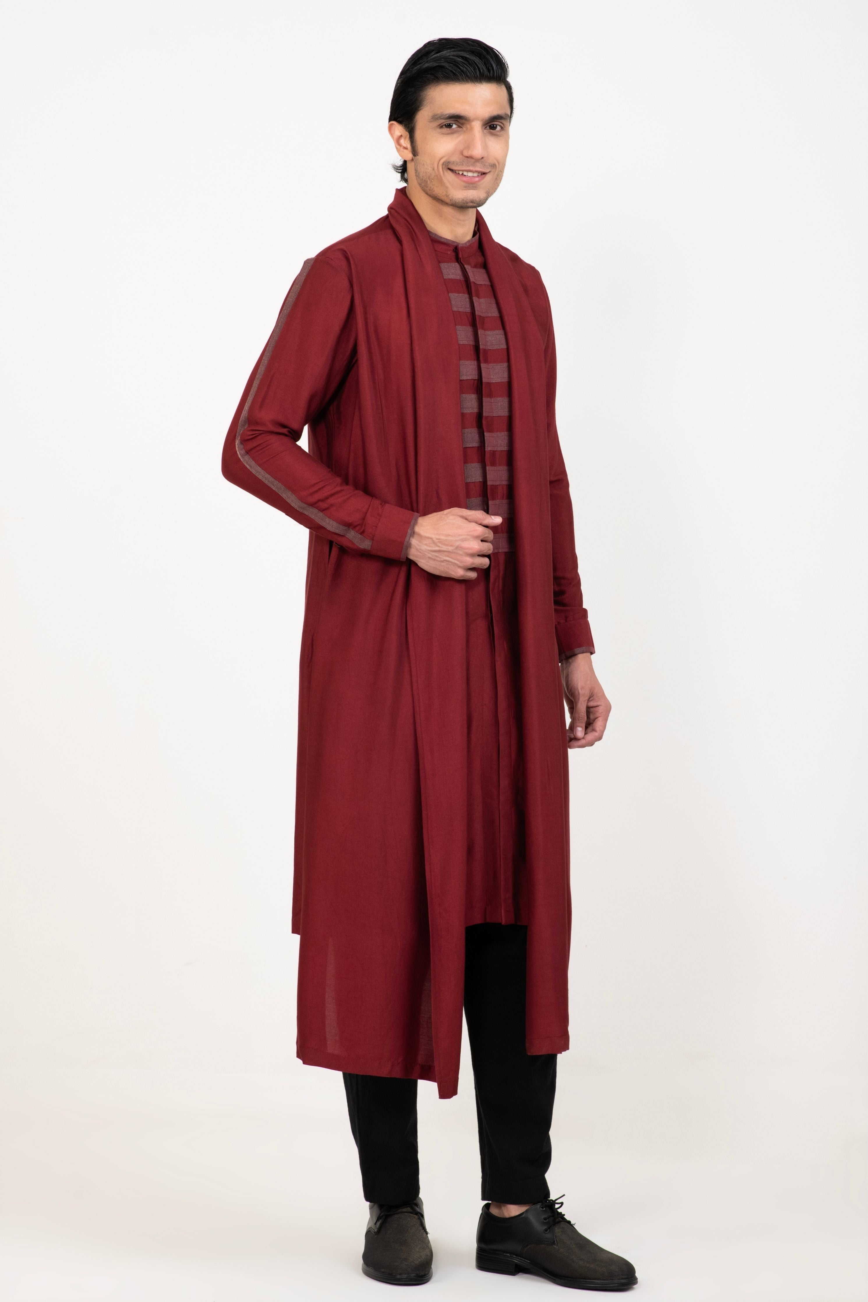Long Draped Kurta