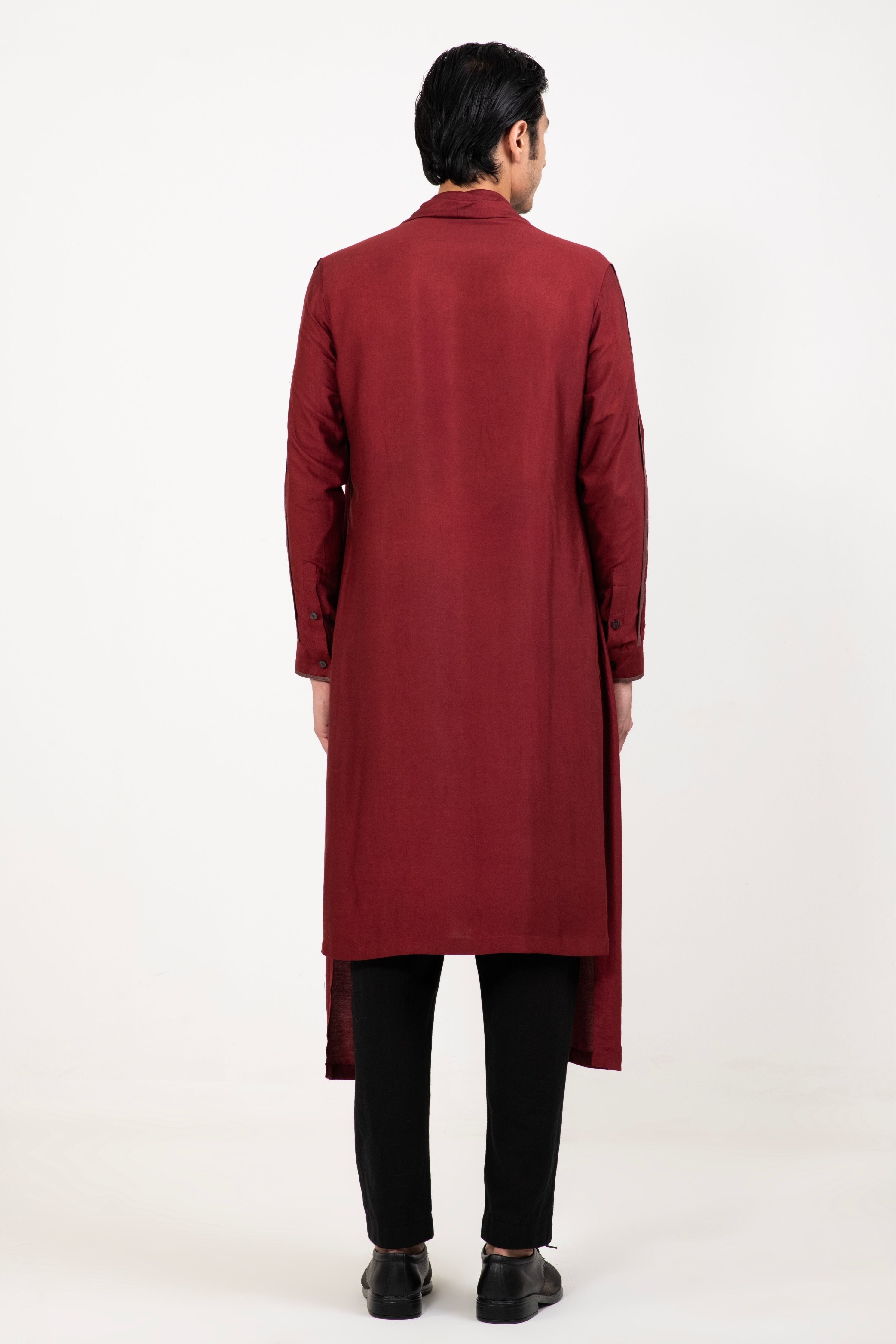 Long Draped Kurta