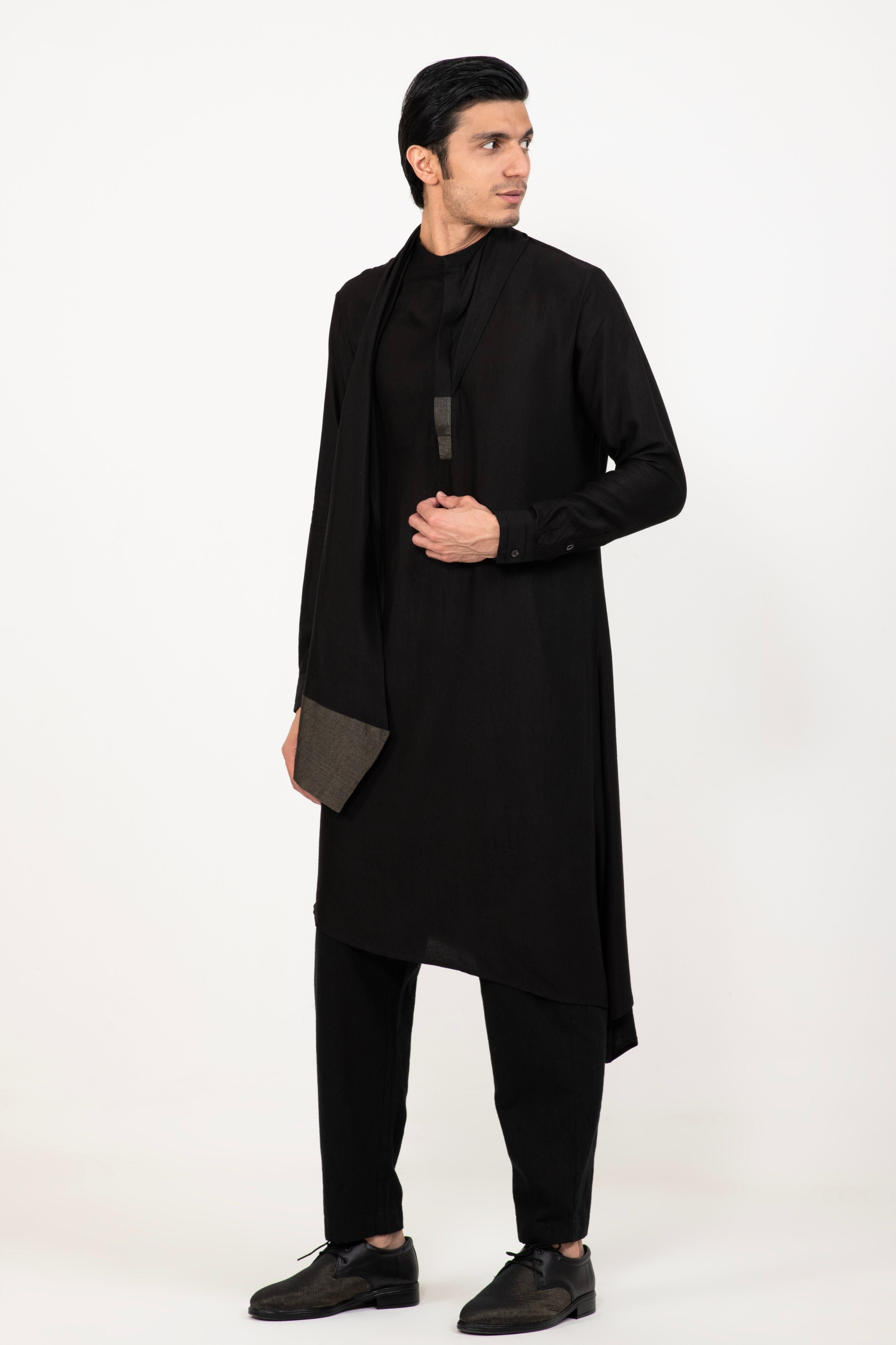 Asymmetric Box Kurta