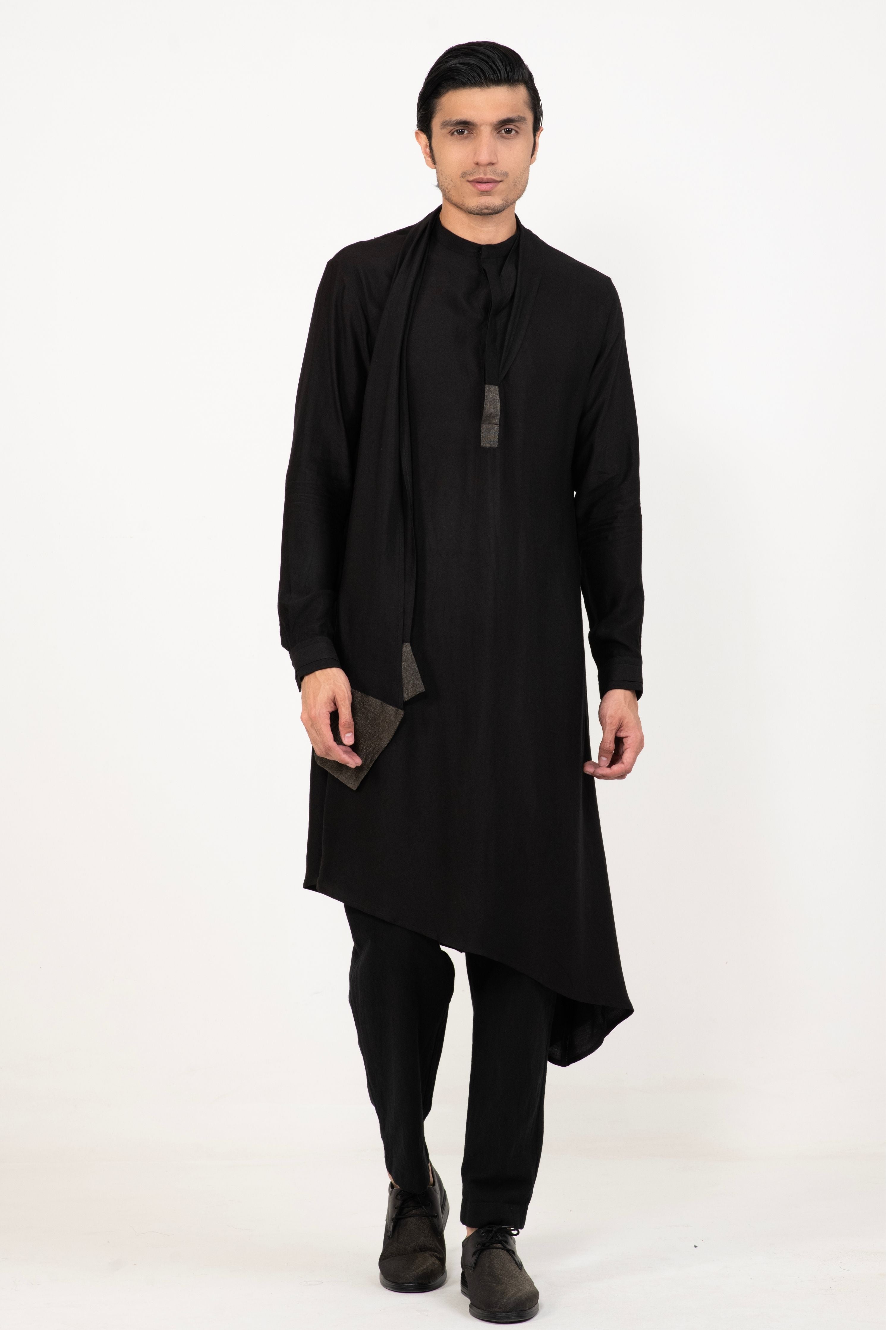 Asymmetric Box Kurta