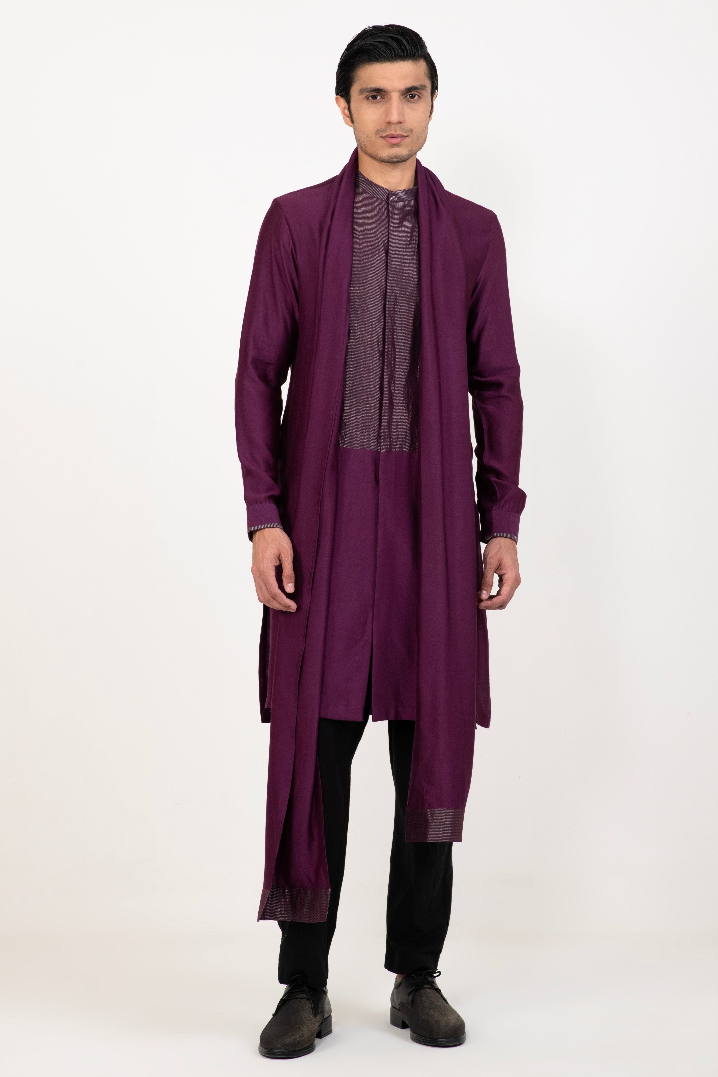 Long Draped Kurta