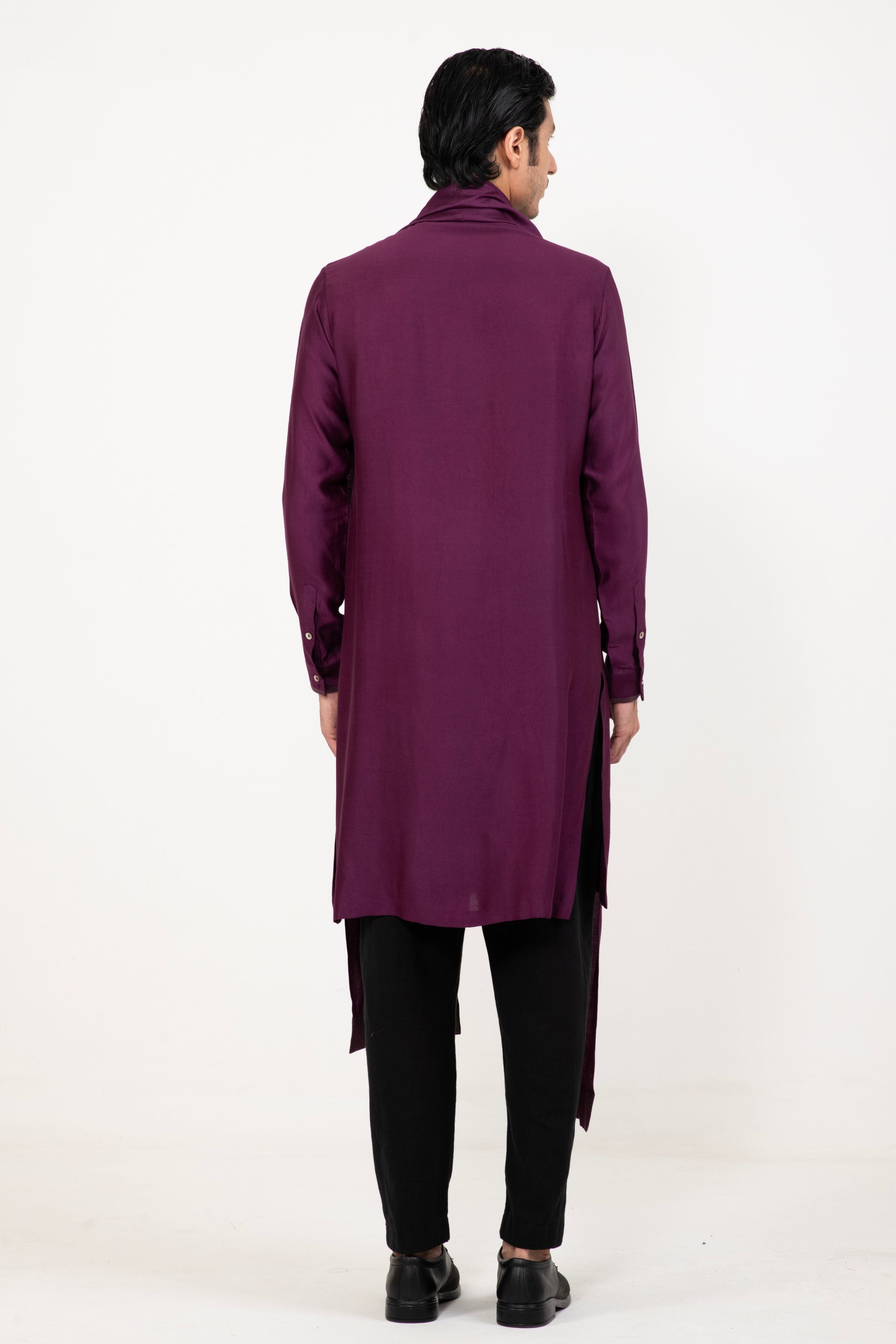 Long Draped Kurta