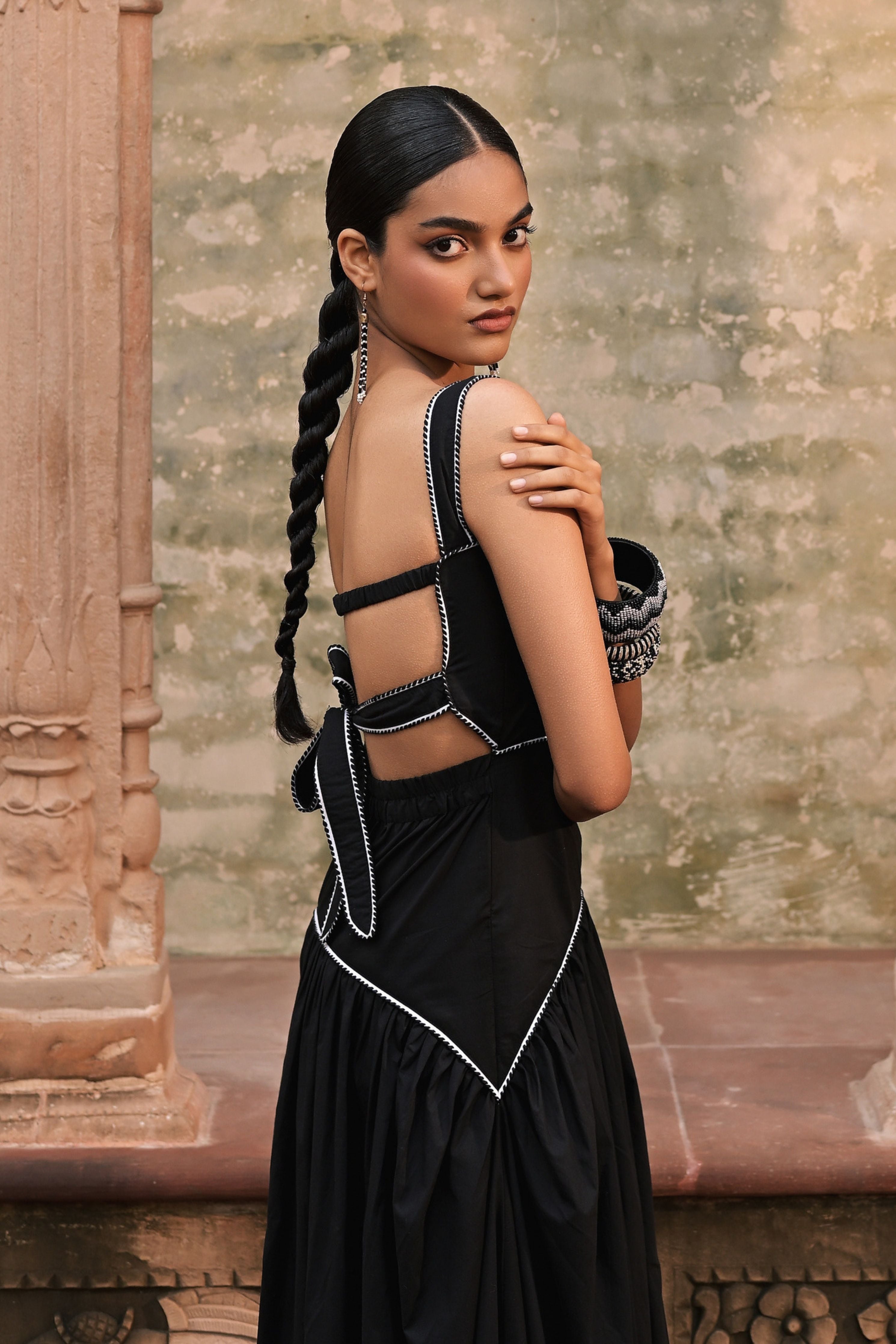 Noir maxi dress