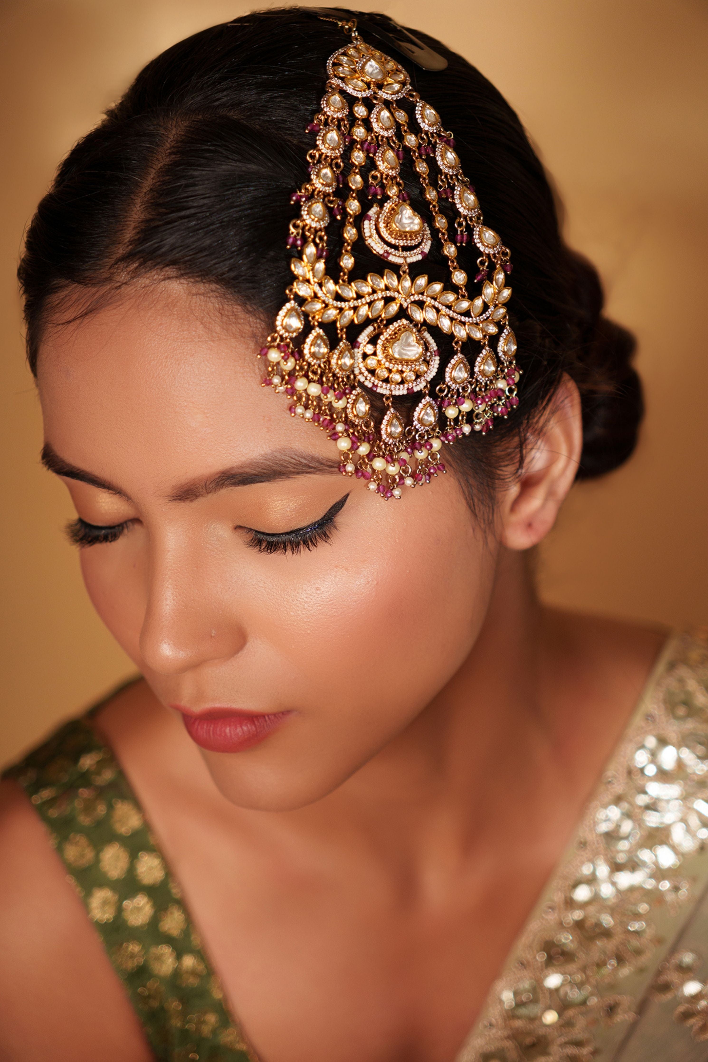 Elegant And Classy Kundan Polki Passa