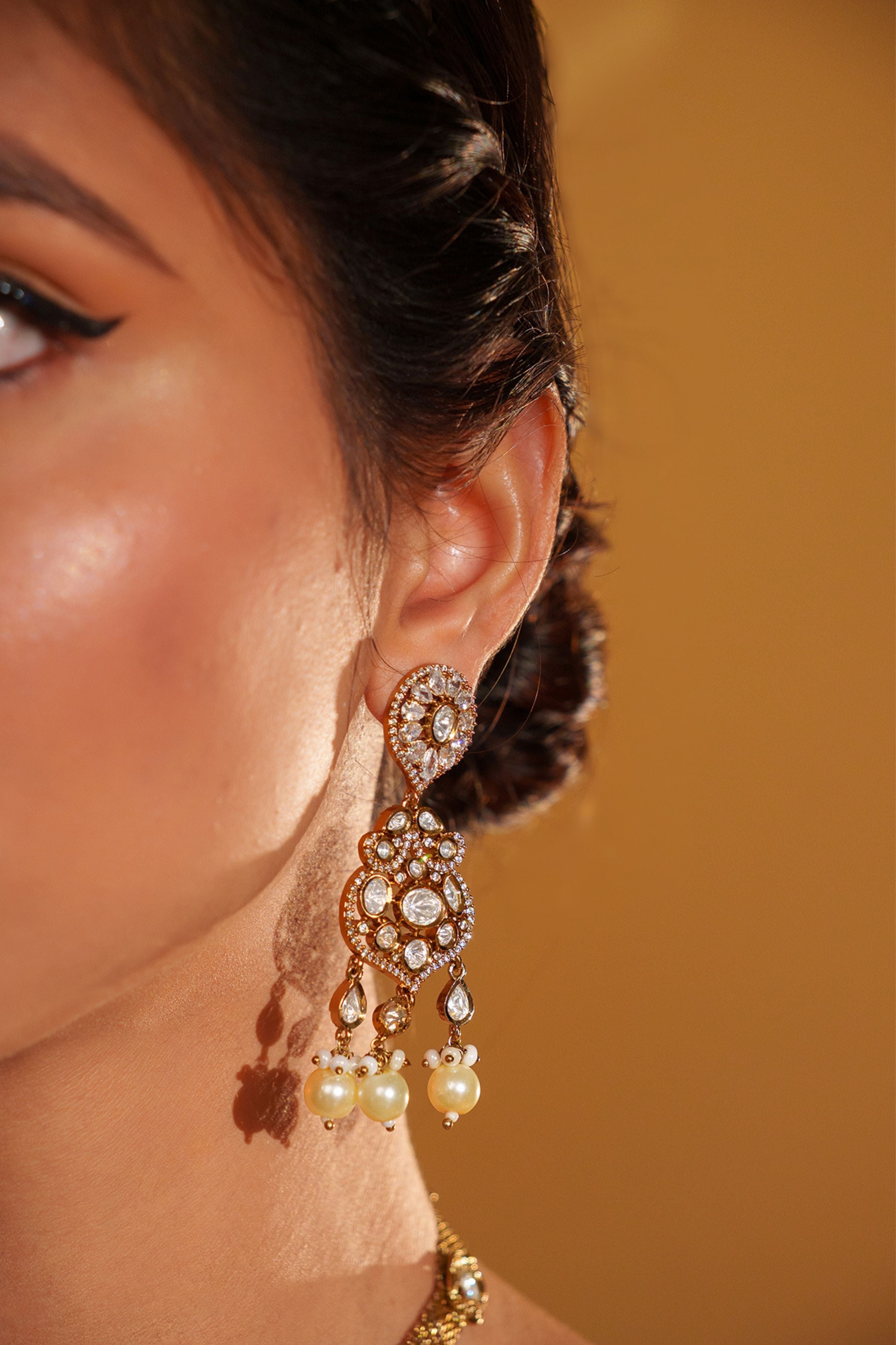 Bhavyata Polki Necklace Set