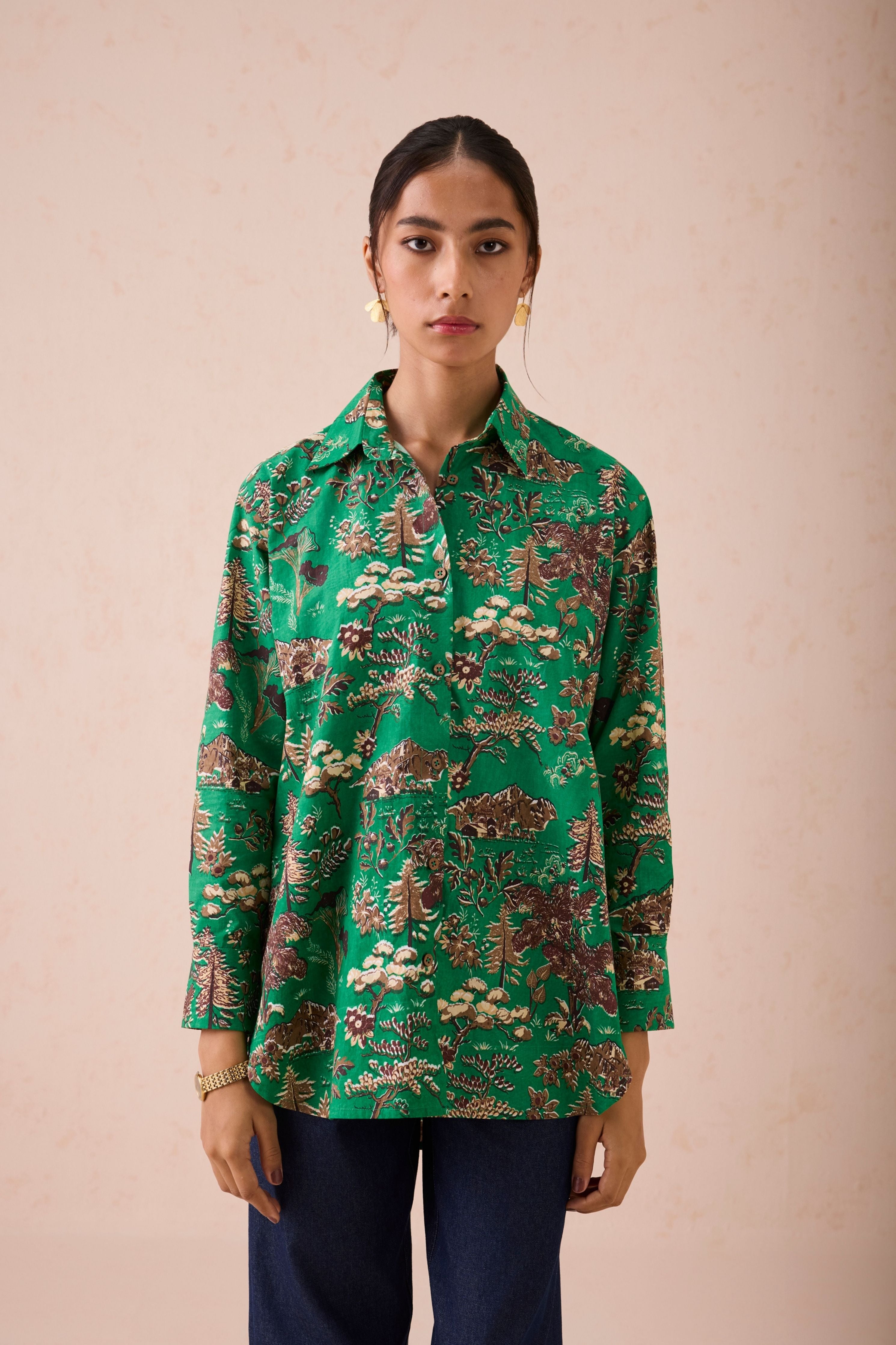 Emerald Fields Classic Organic Cotton Shirt