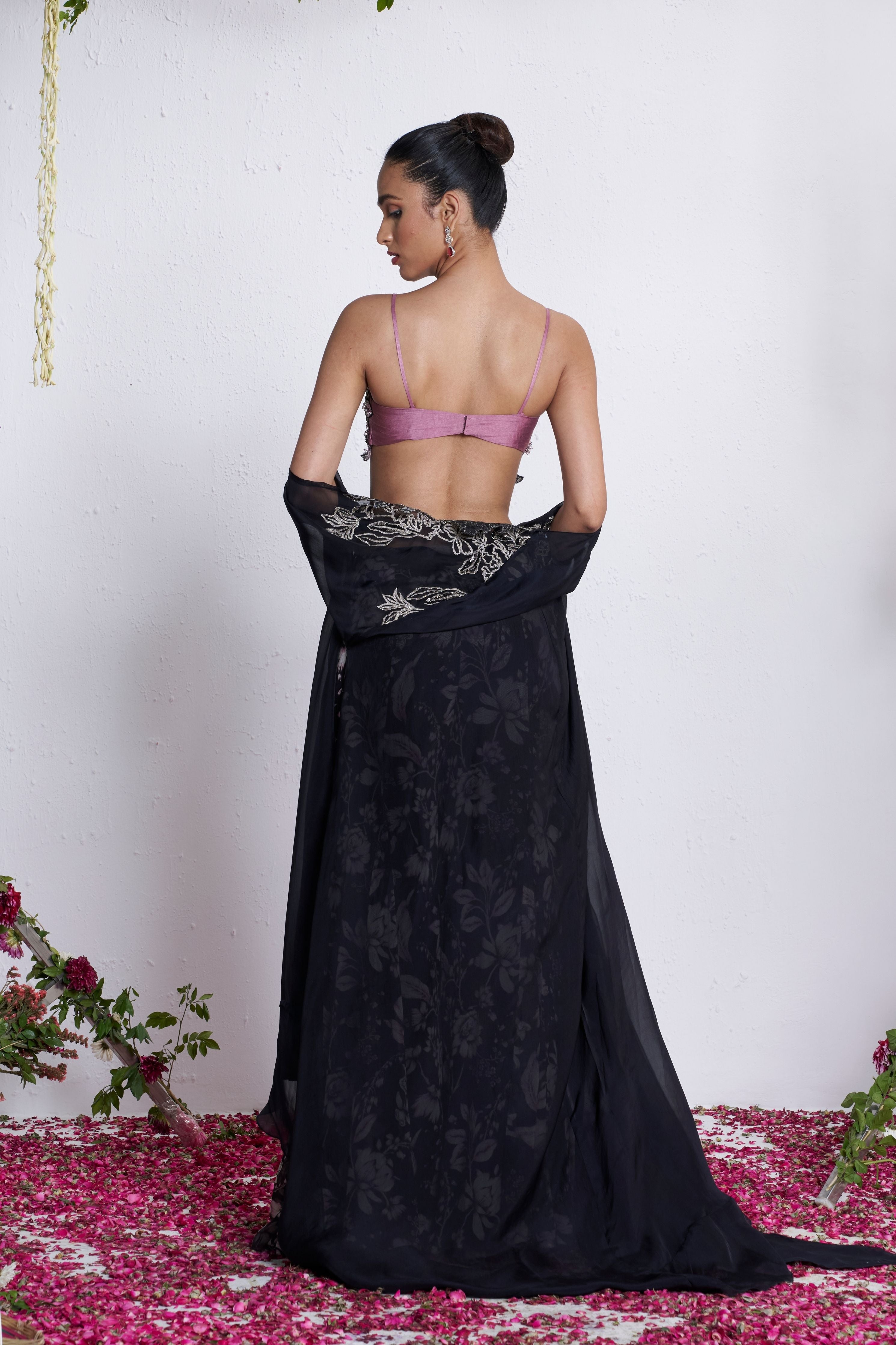 Empress Of Night Sharara Set