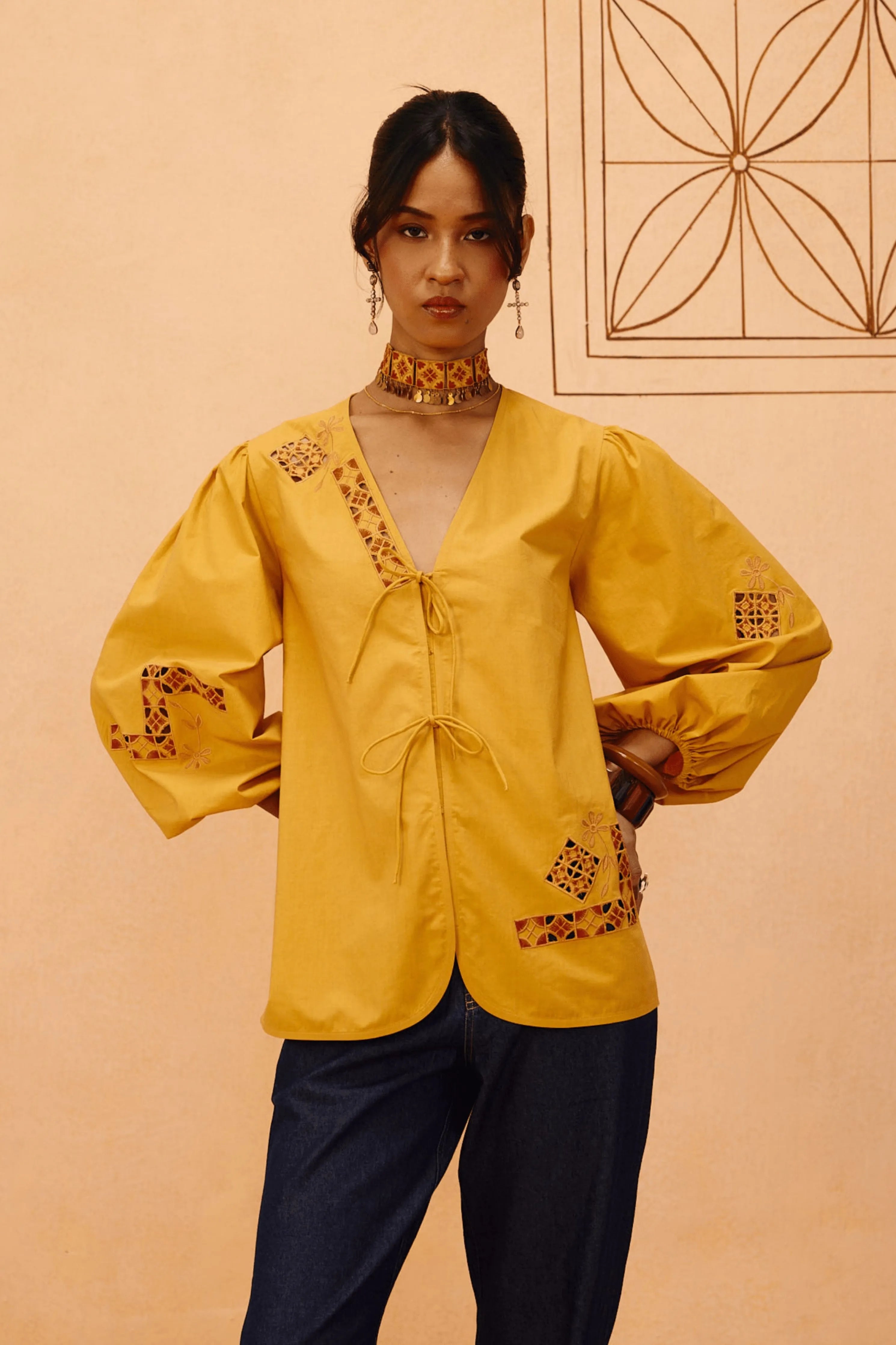 Golden Roots Organic Cotton Top