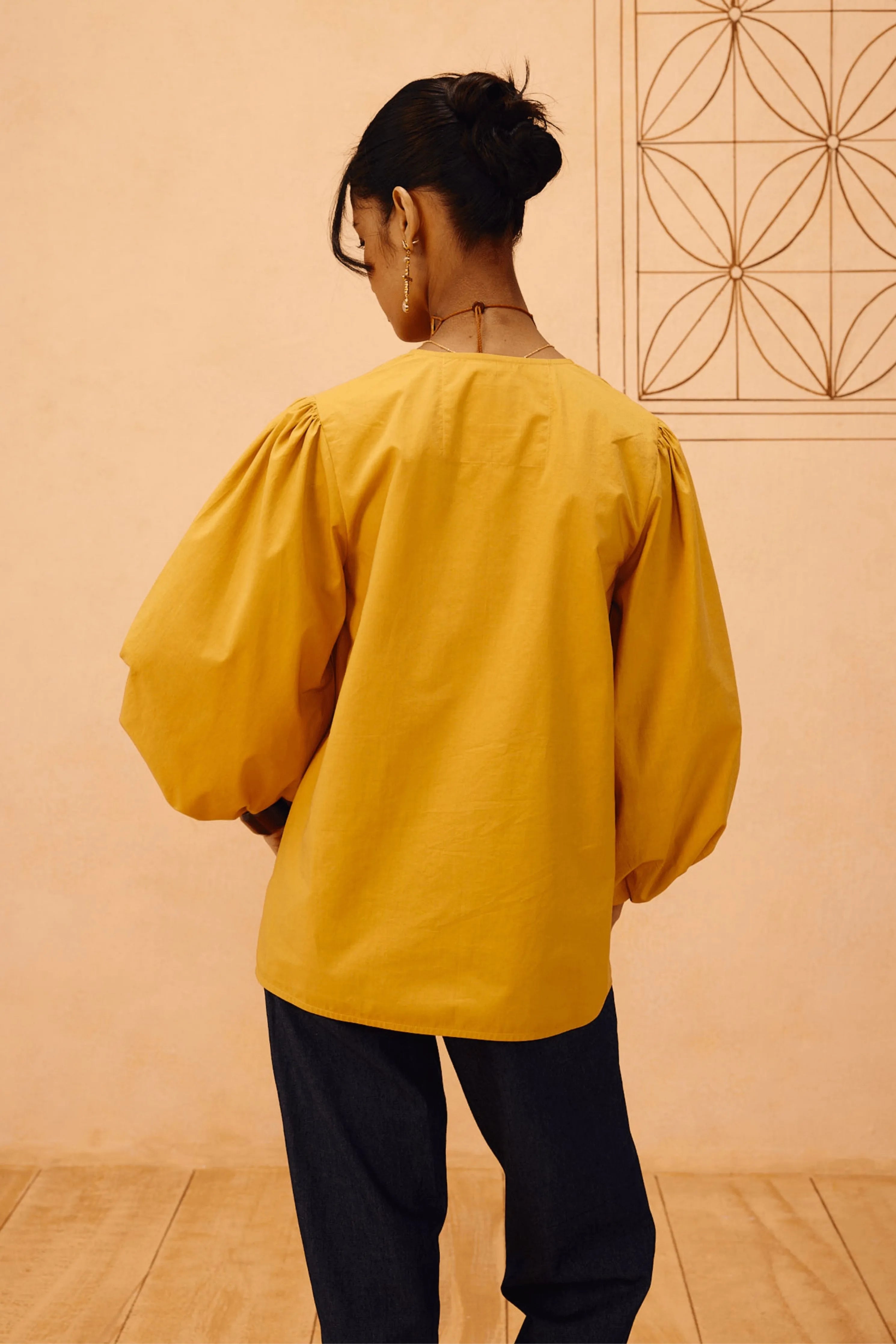 Golden Roots Organic Cotton Top