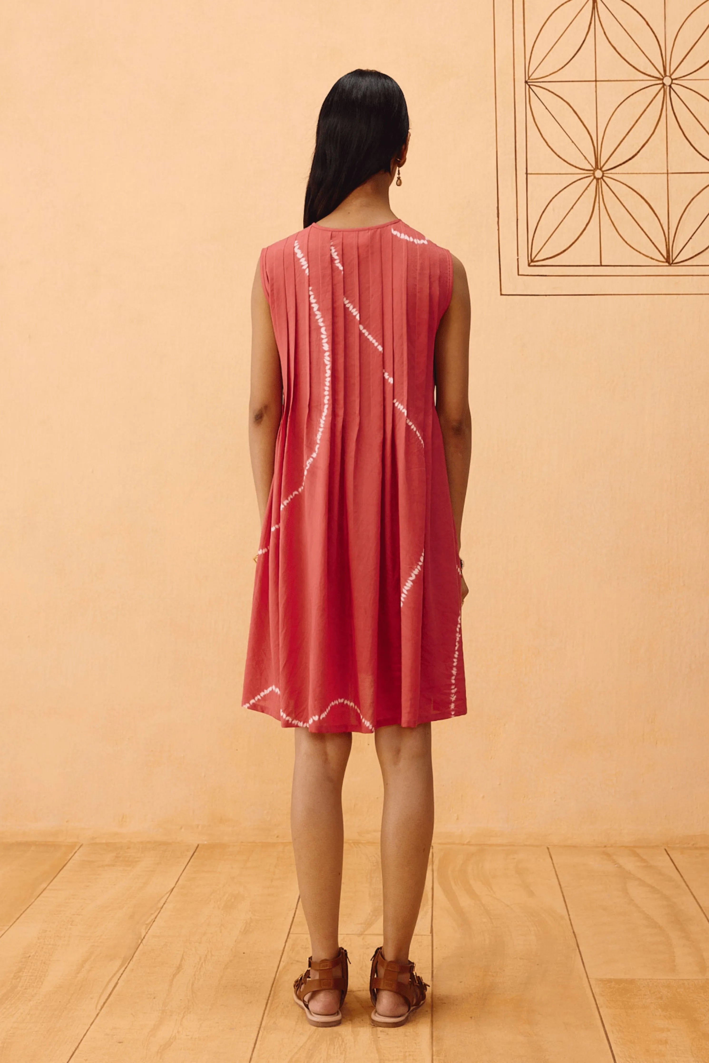 Terracotta Memories Lyocell Dress