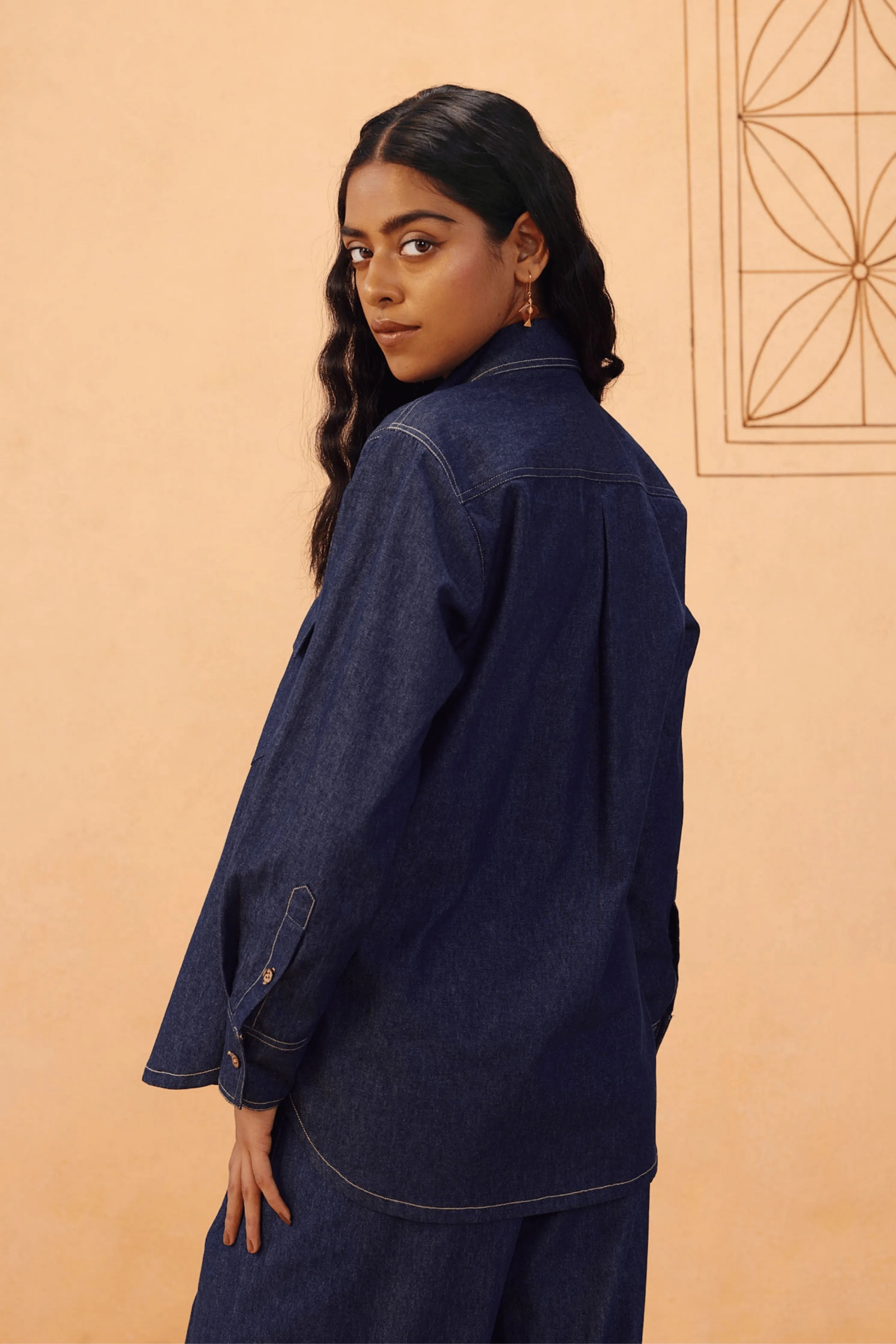 Slow Roots Sustainable Denim Shirt