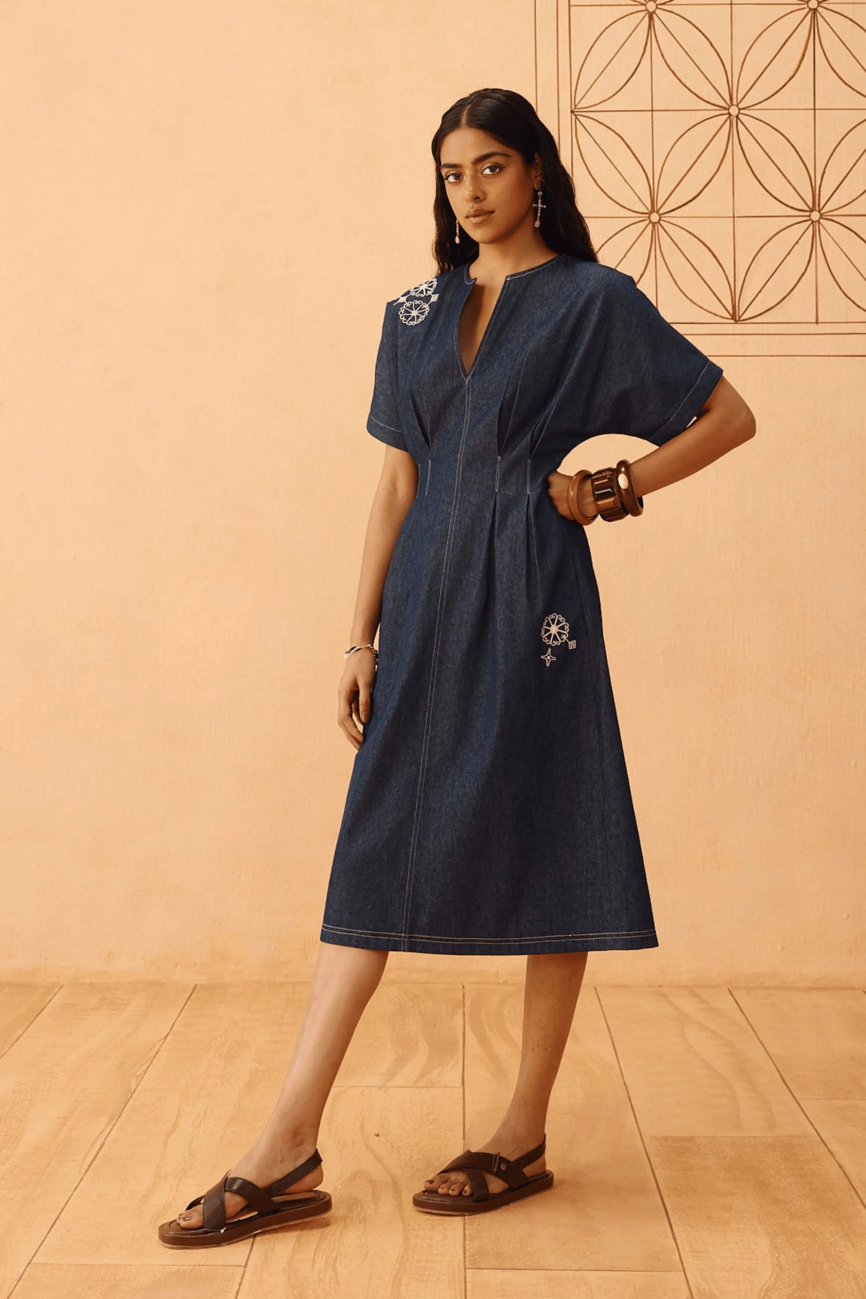 The Harmony Sustainable Denim Dress