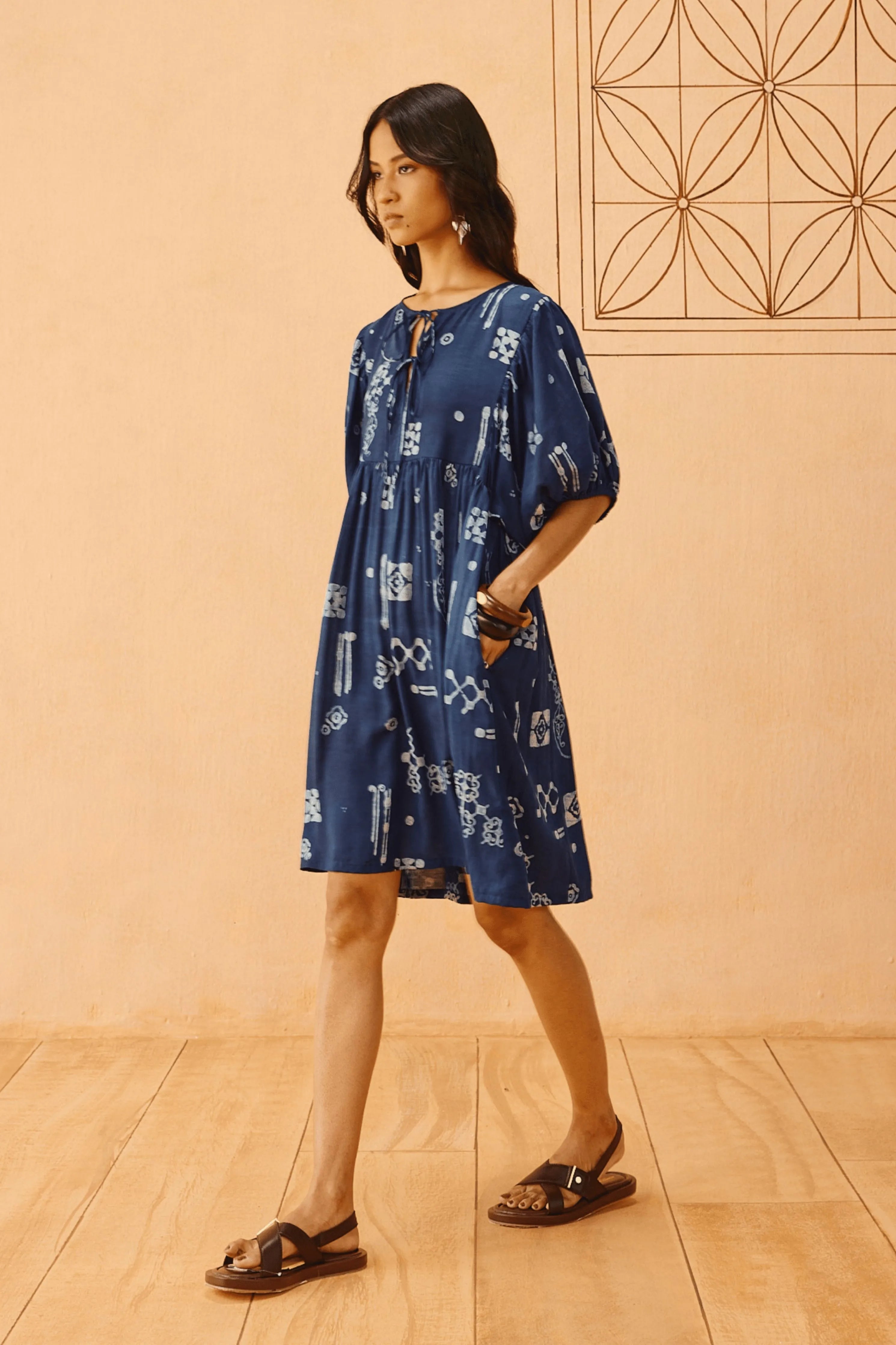 Indigo Wilds Lyocell Dress