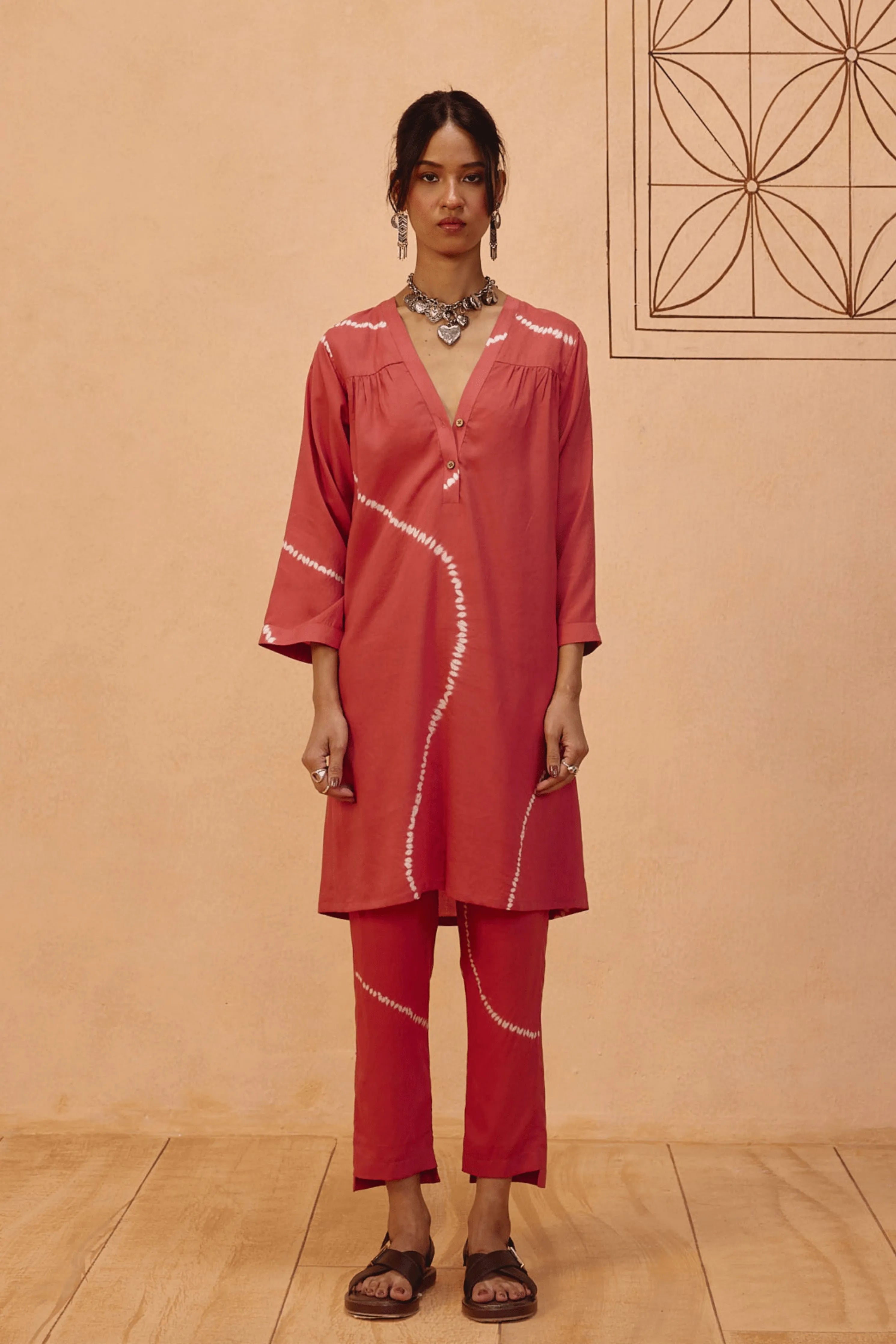 Rosy Earth Lyocell Kurta